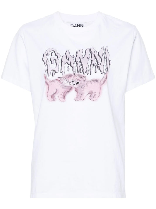 Cats cotton T-shirt