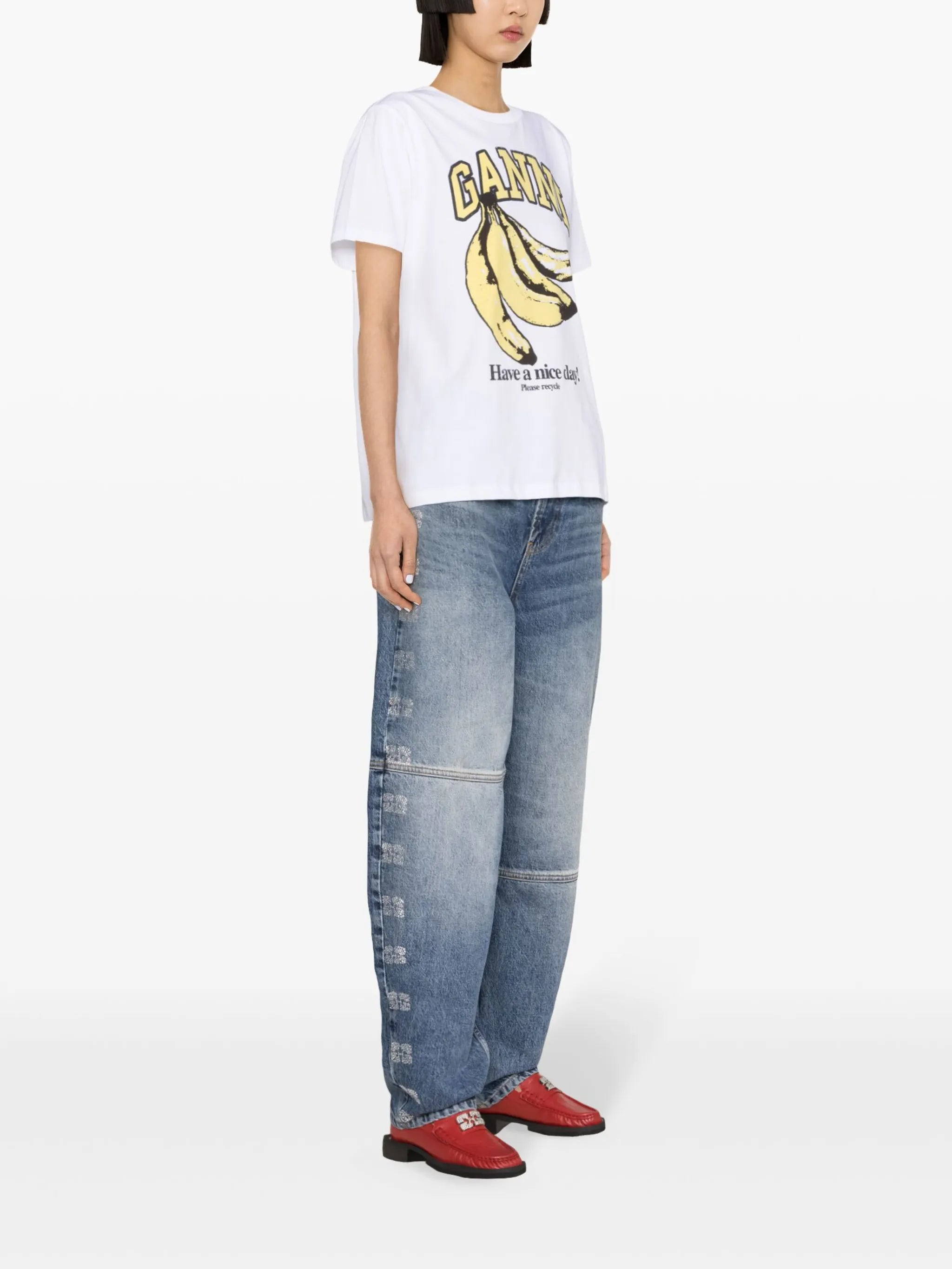 Banana cotton T-shirt