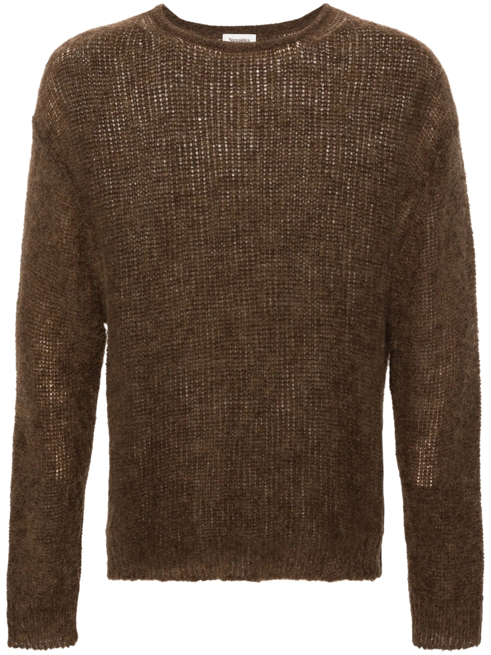 Tevin brushed jumper