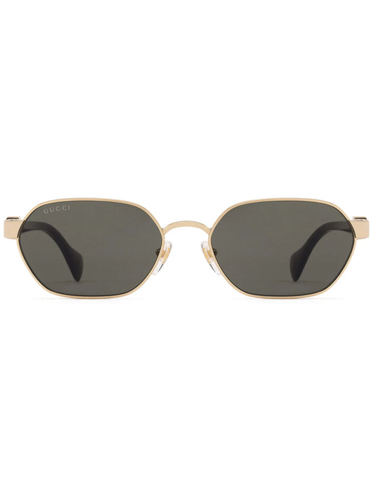 Mini Running oval-frame sunglasses