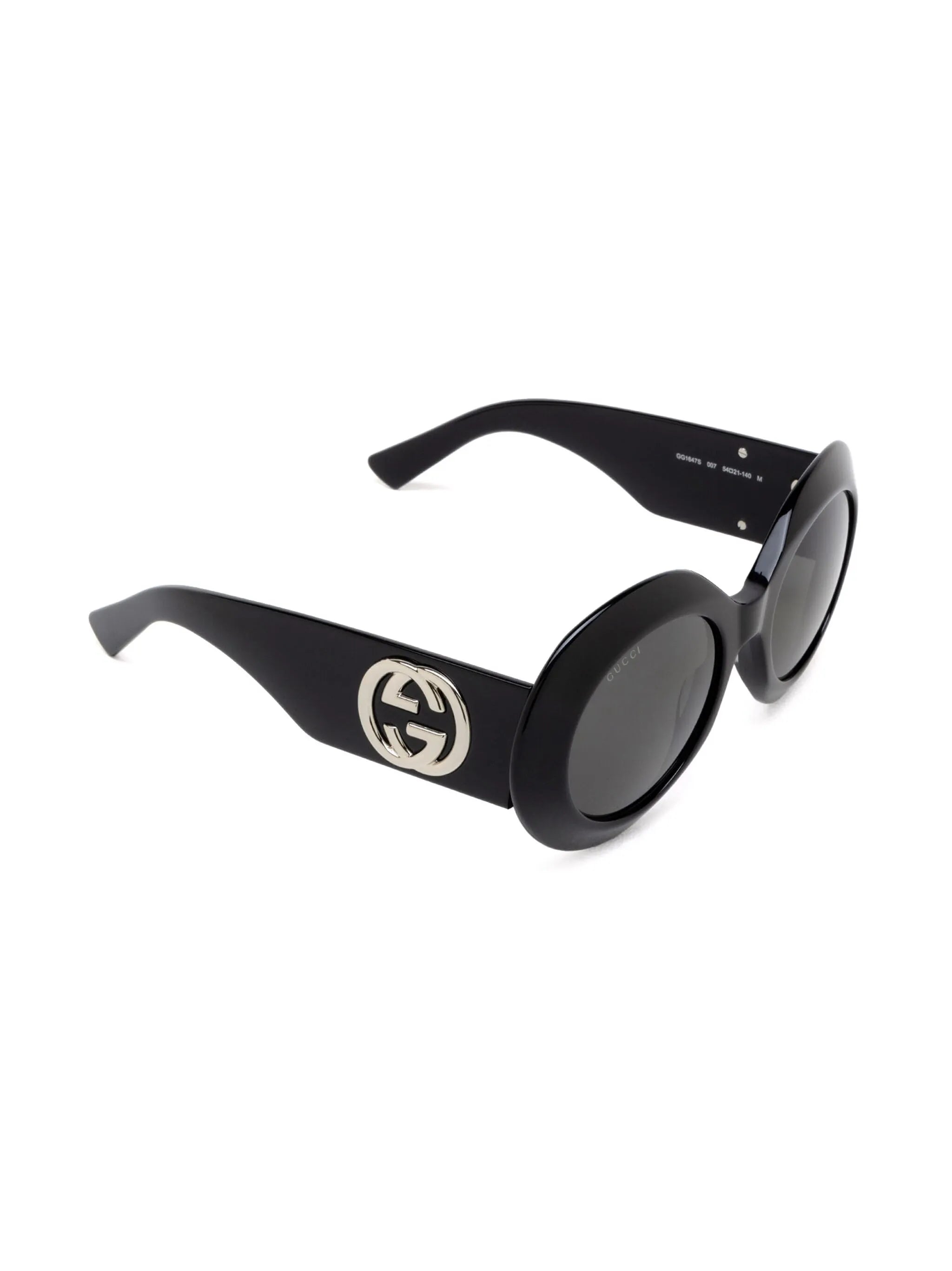 Interlocking G oval-frame sunglasses