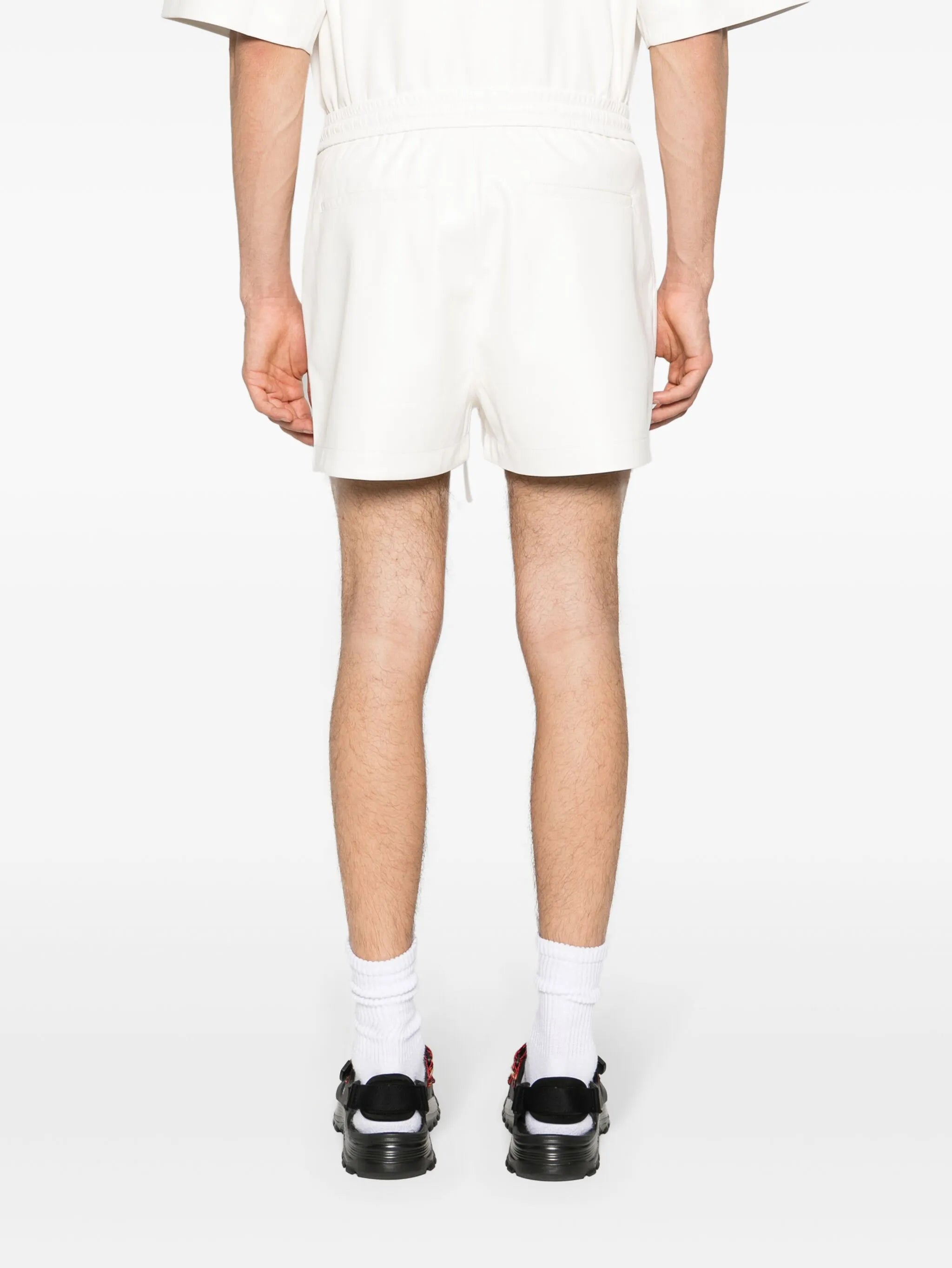 Okobor faux-leather shorts