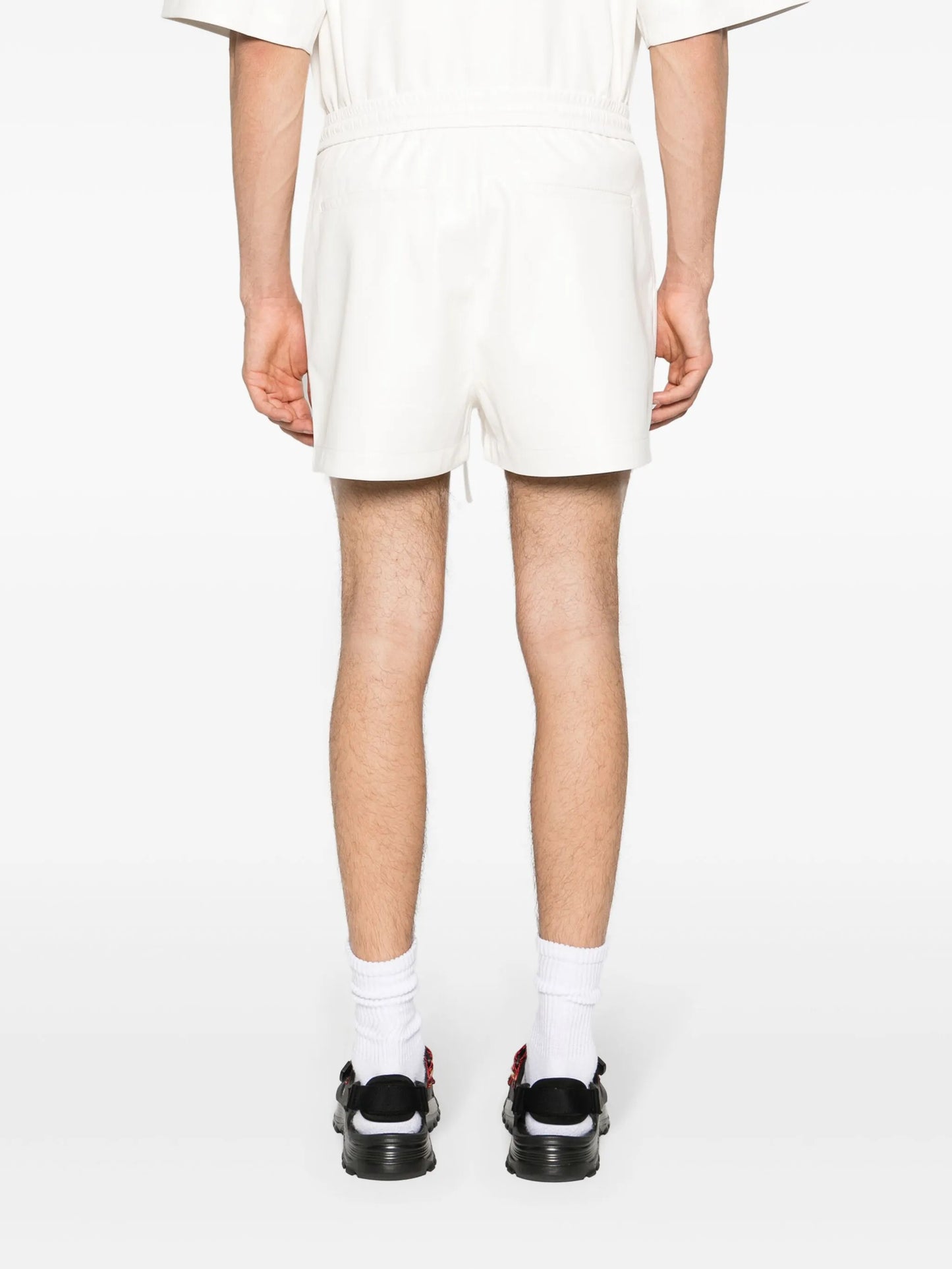 Okobor faux-leather shorts