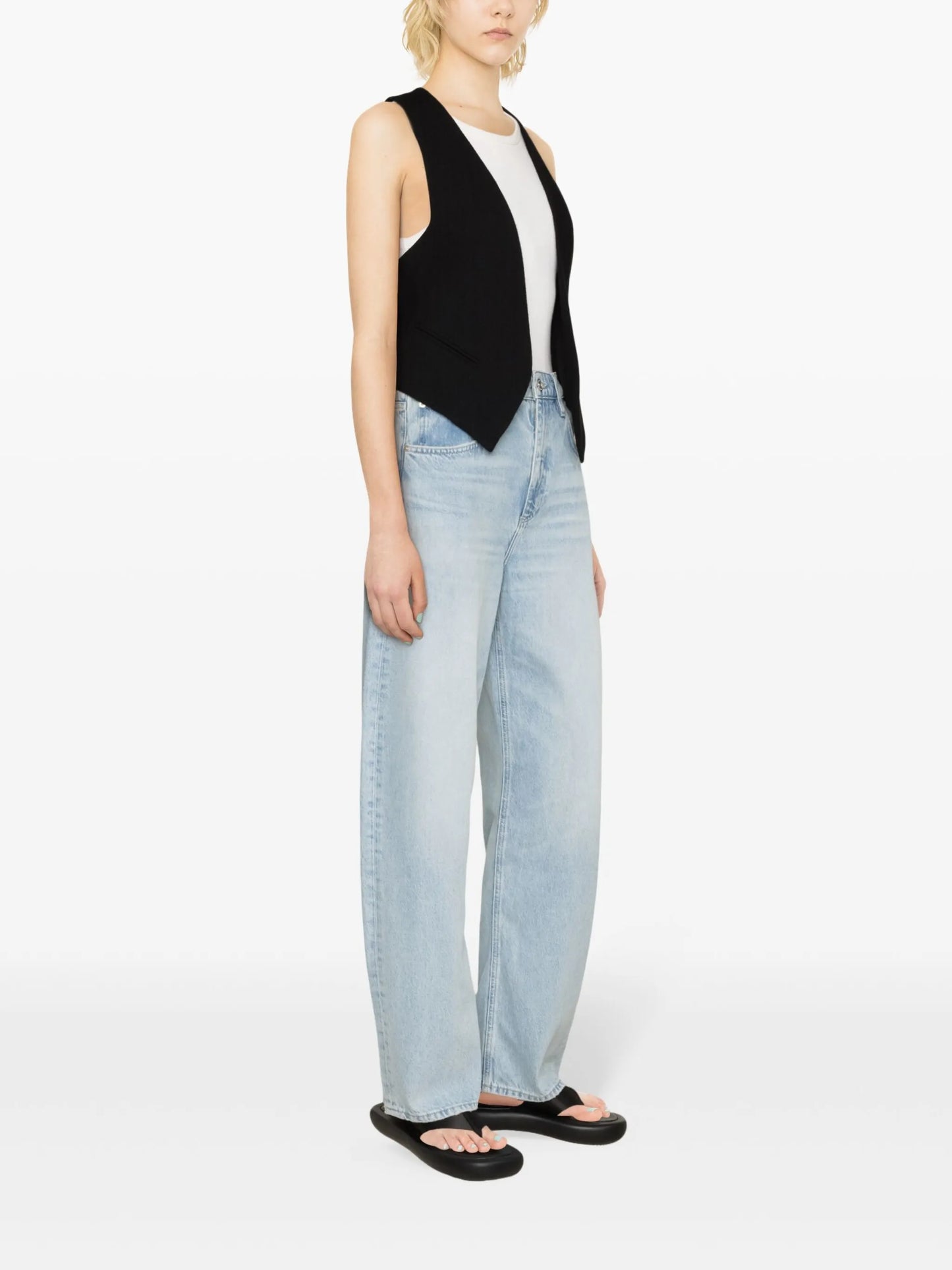 Long Barrel high-rise straight jeans