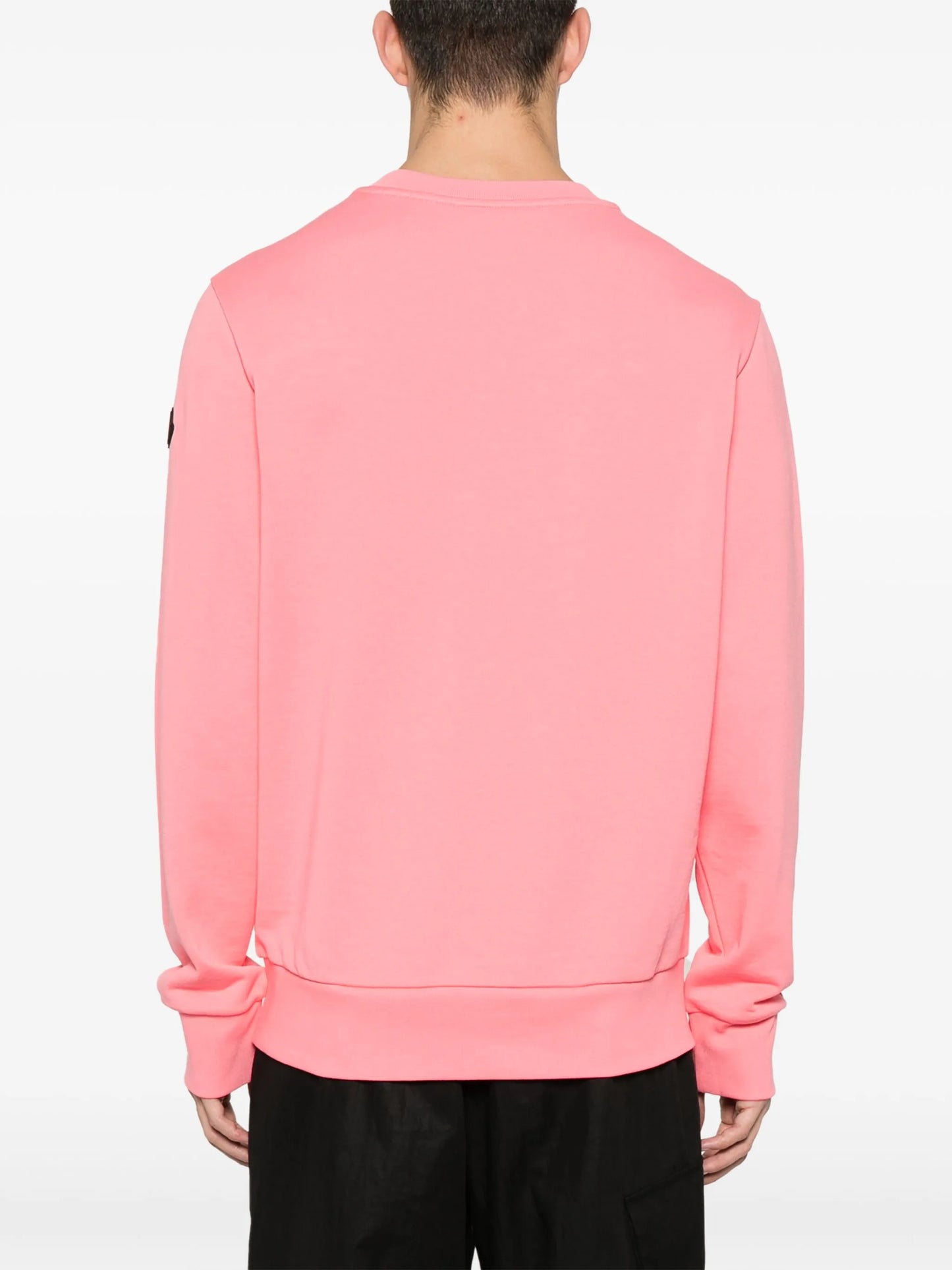 logo-embroidered cotton sweatshirt