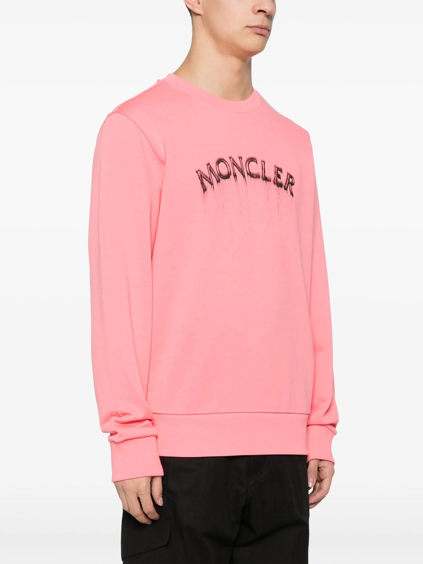 logo-embroidered cotton sweatshirt
