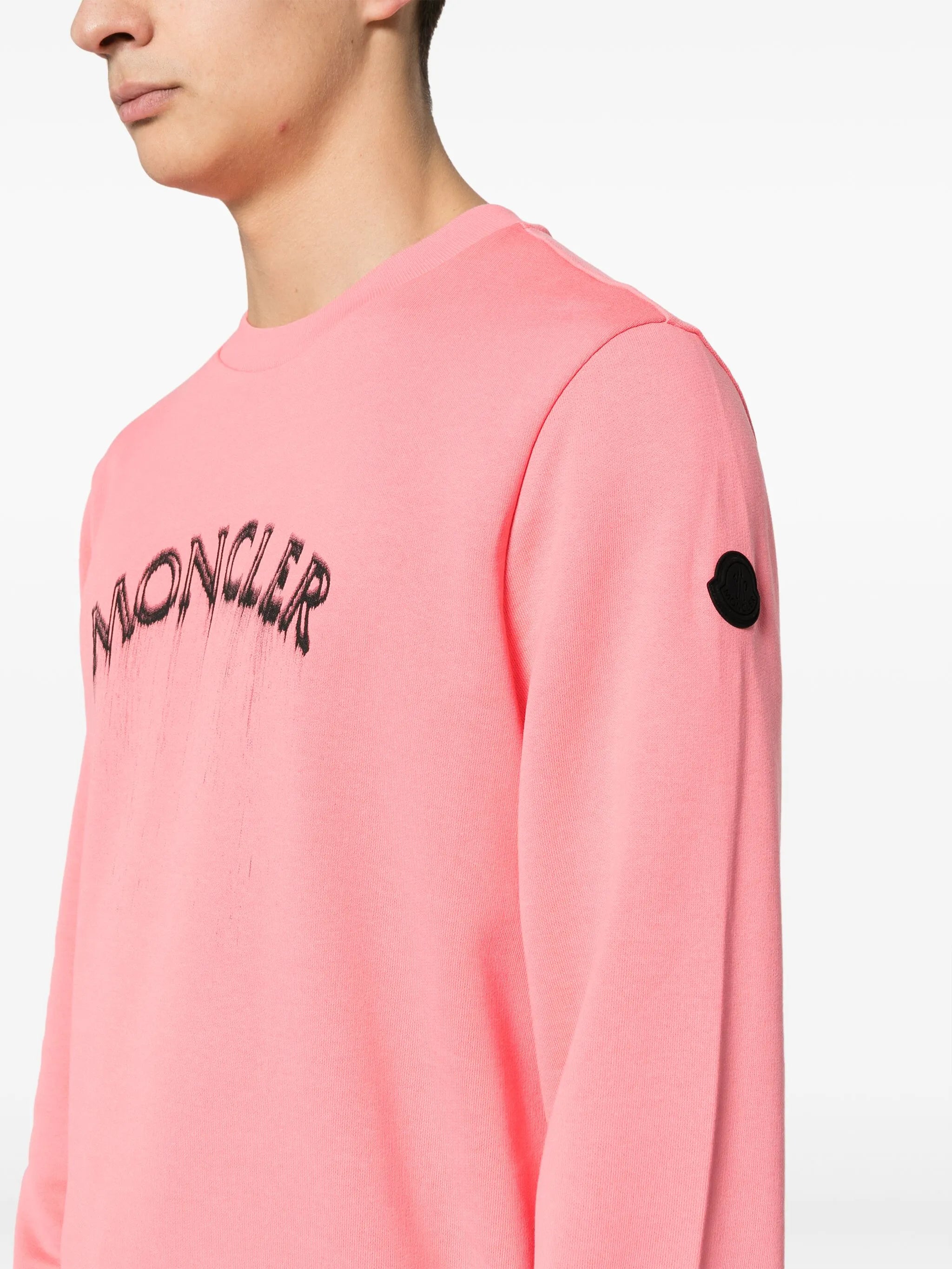logo-embroidered cotton sweatshirt