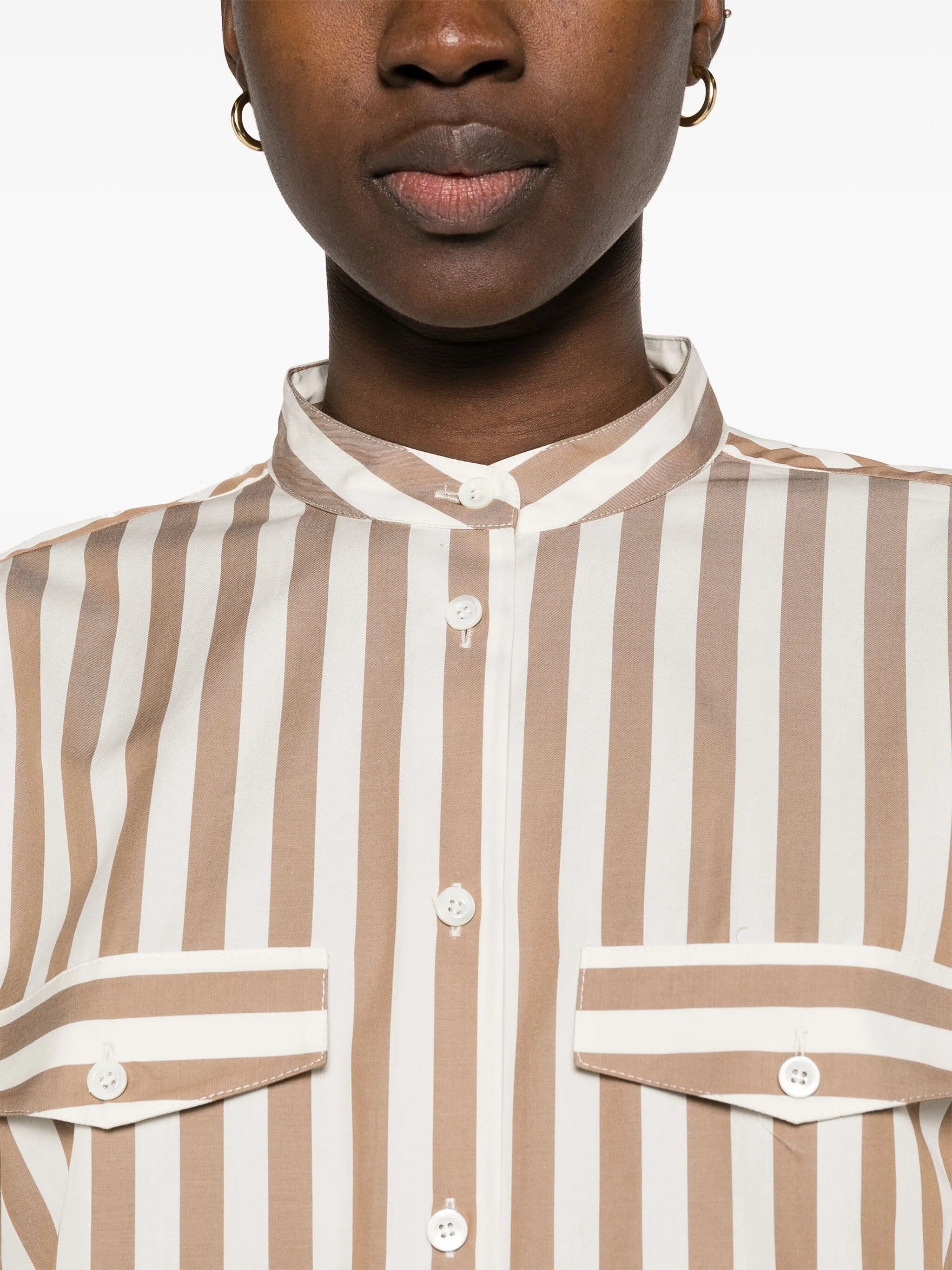 Femme striped cotton shirt