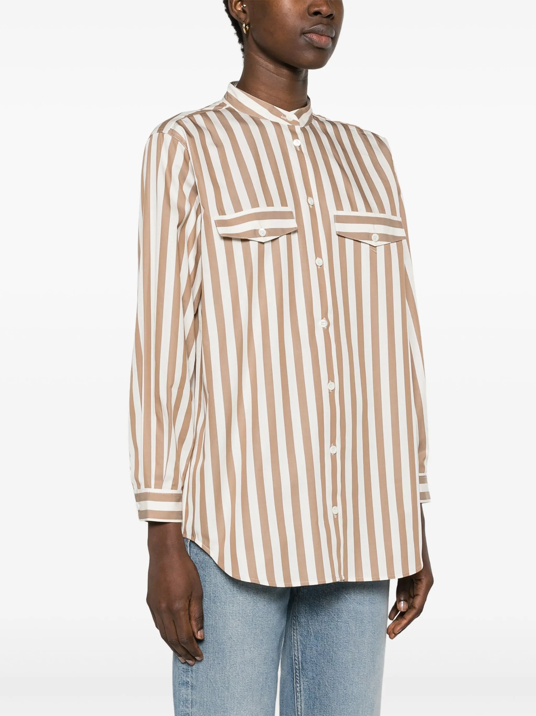 Femme striped cotton shirt