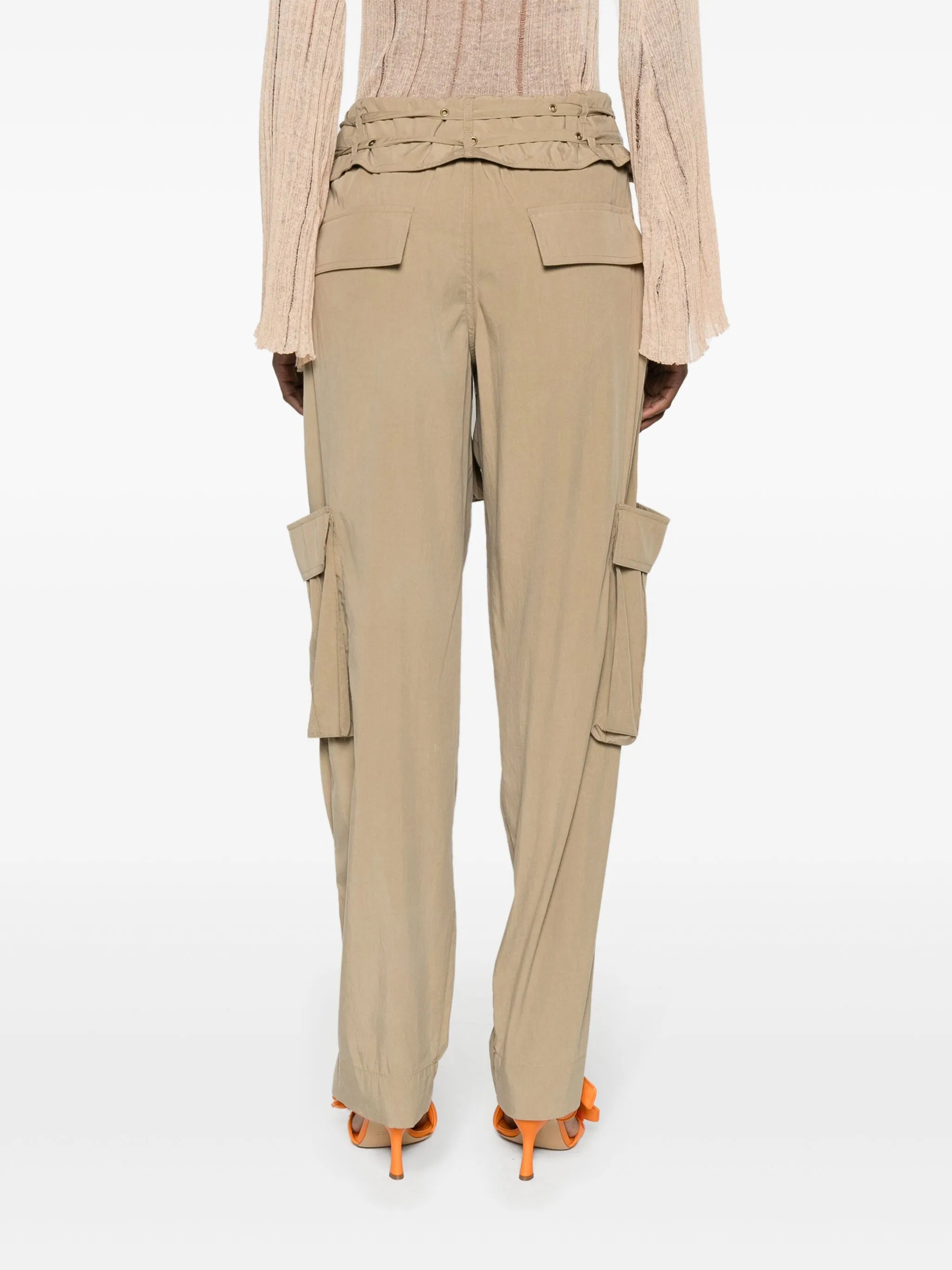 Hadja mid-rise cargo trousers