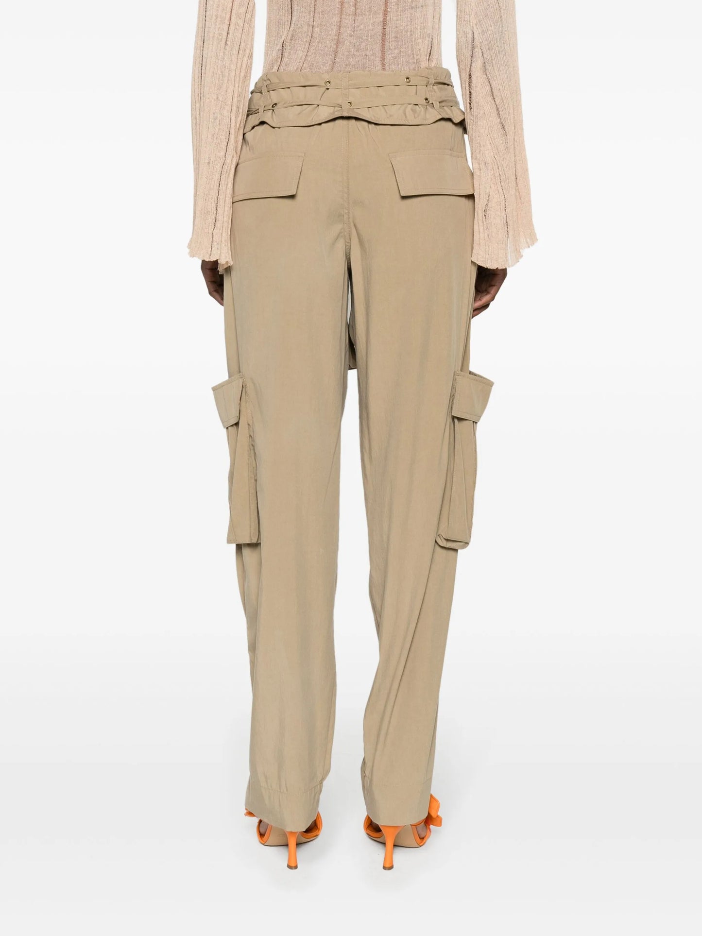 Hadja mid-rise cargo trousers