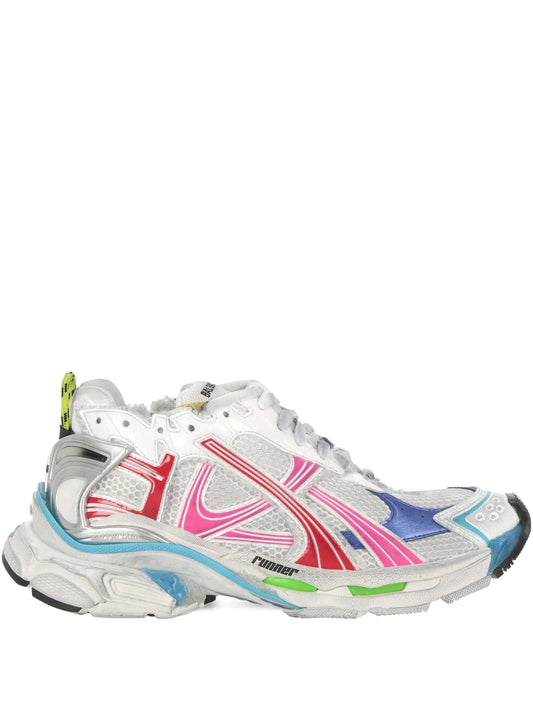 Runner panelled sneakers