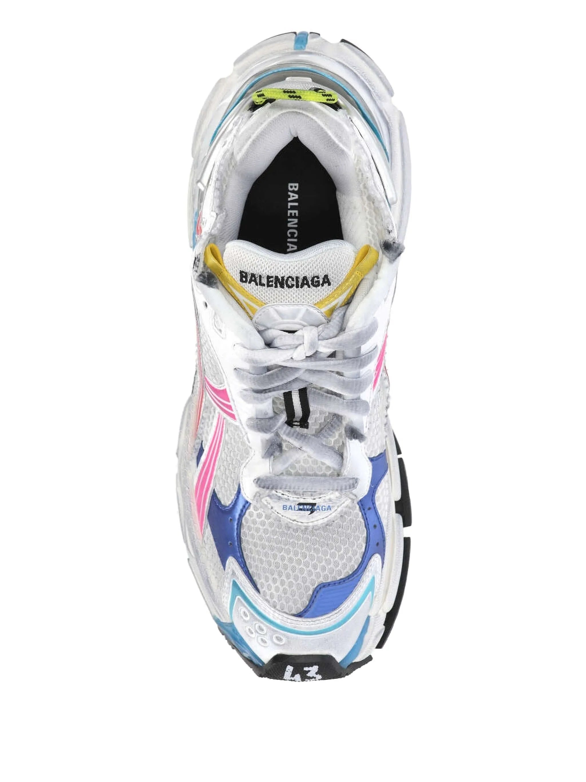 Runner panelled sneakers