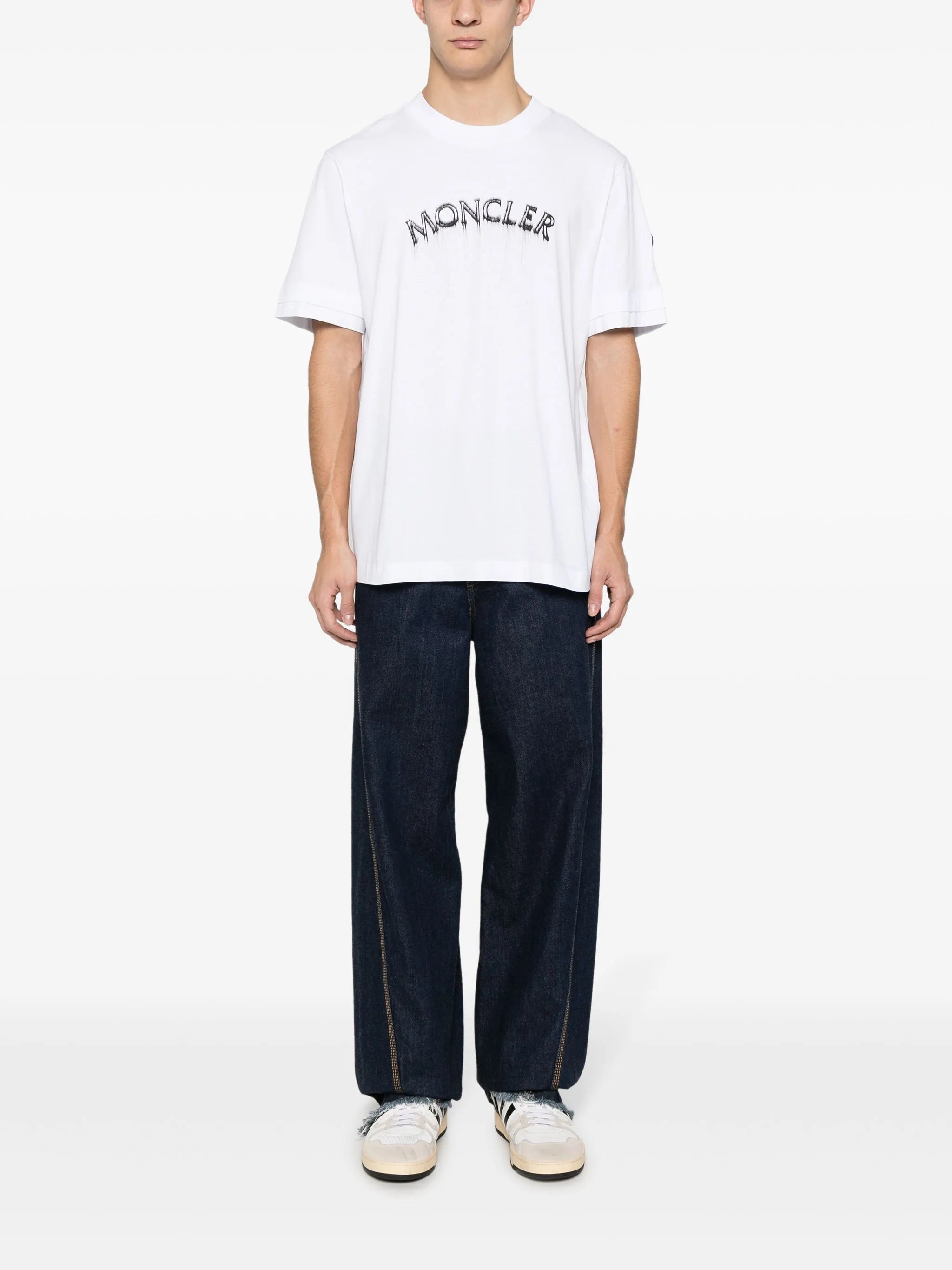 logo-print cotton T-shirt