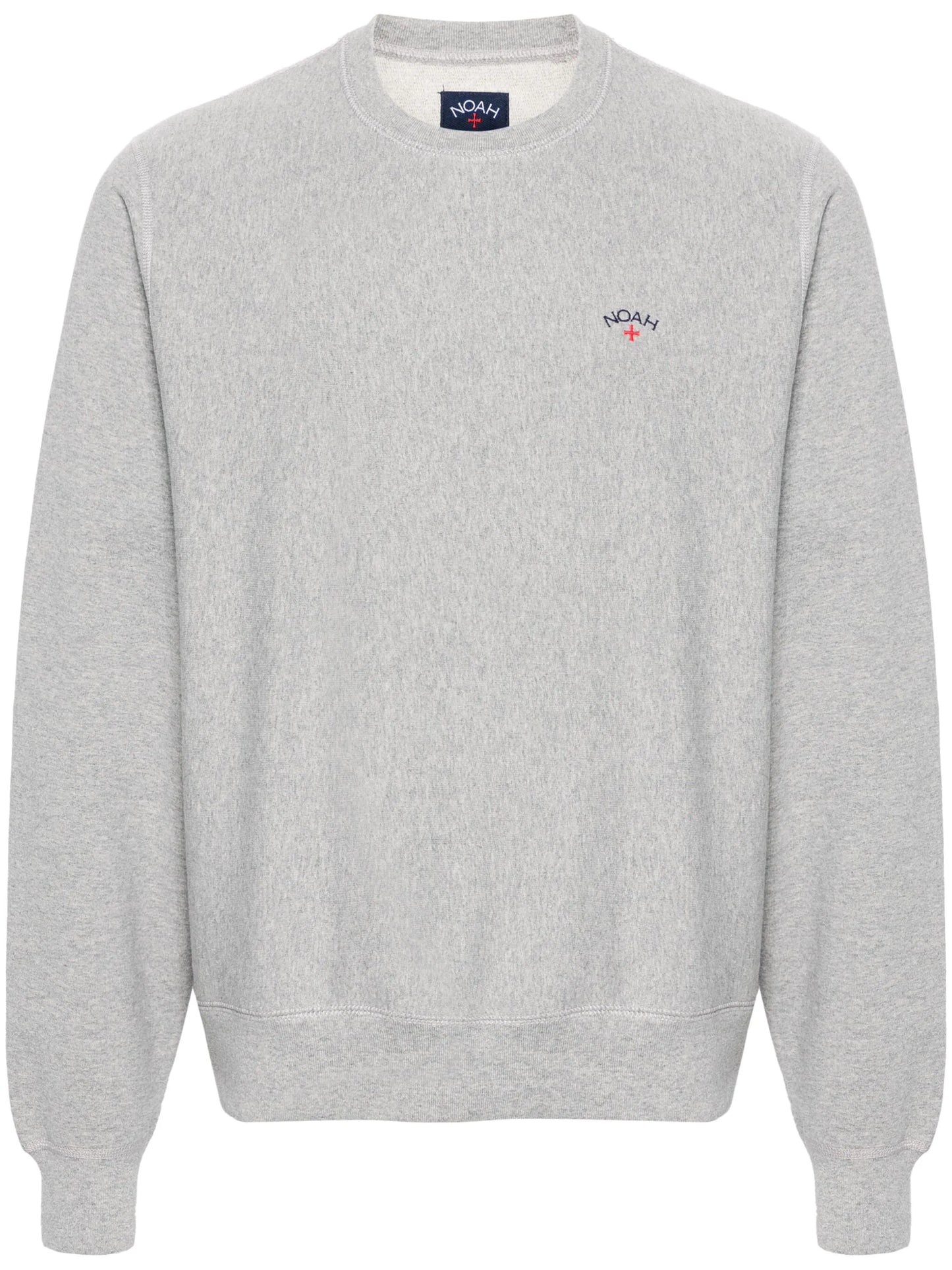 logo-embroidered cotton sweatshirt
