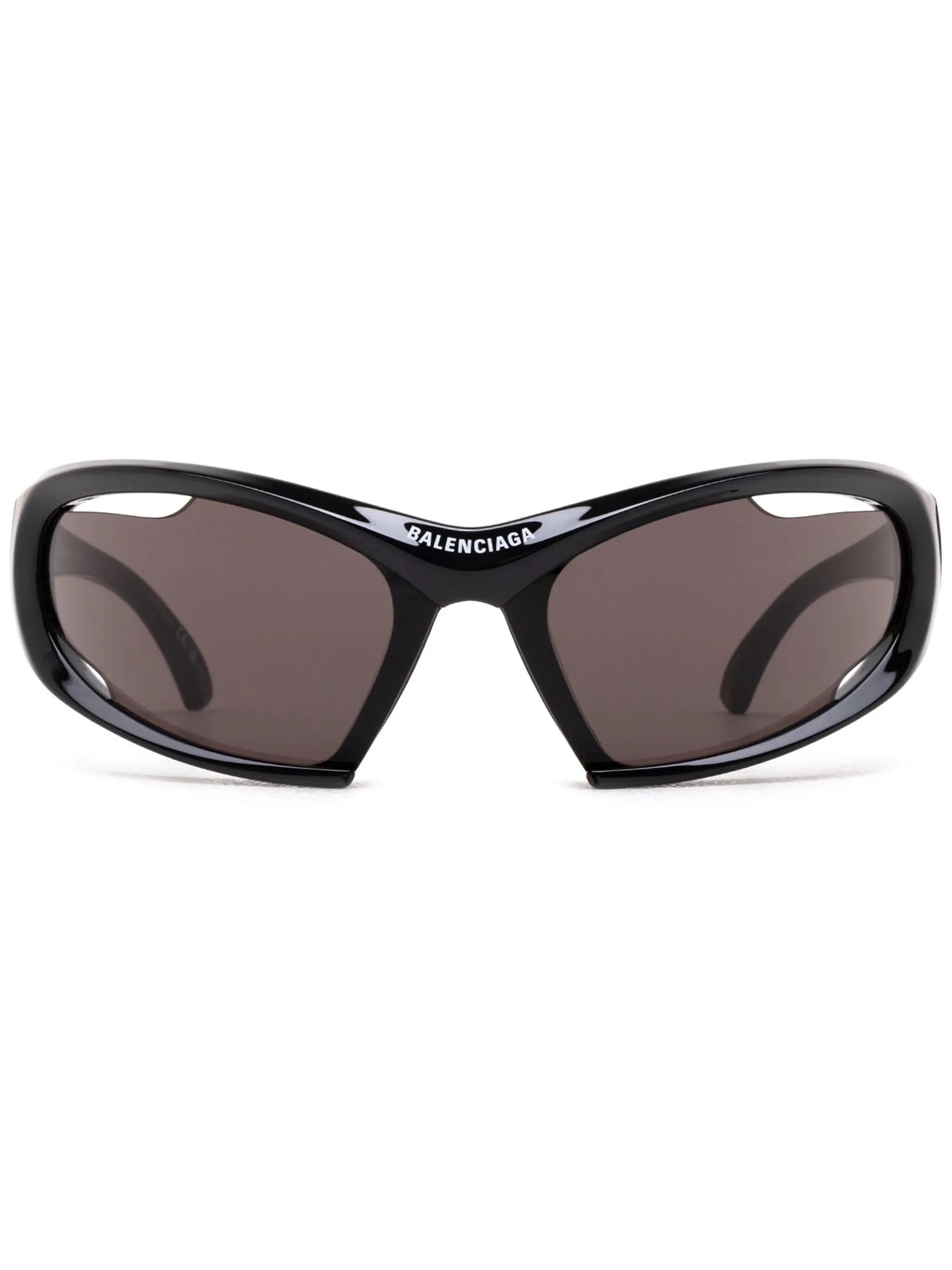 Uni Dynamo Wrap oval-frame sunglasses
