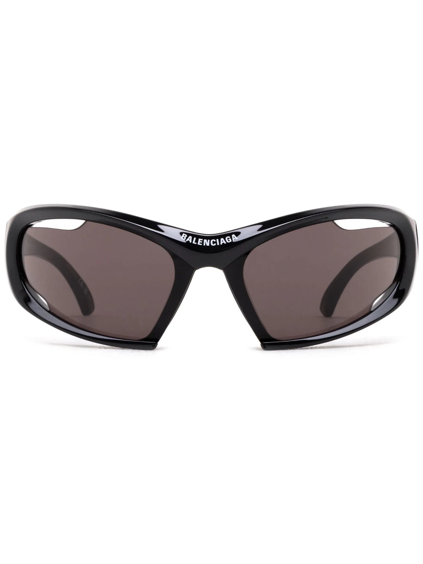 Uni Dynamo Wrap oval-frame sunglasses