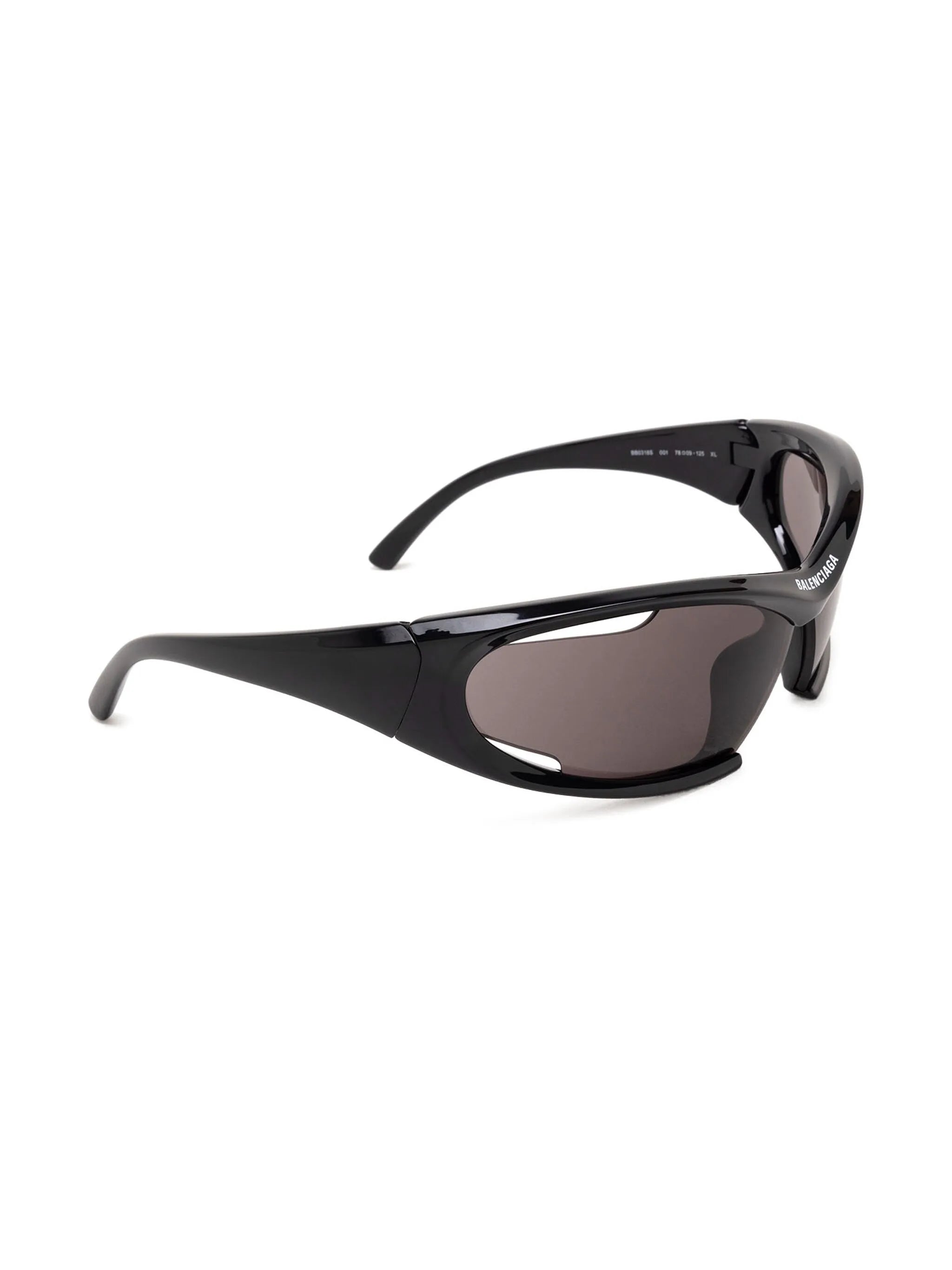 Uni Dynamo Wrap oval-frame sunglasses