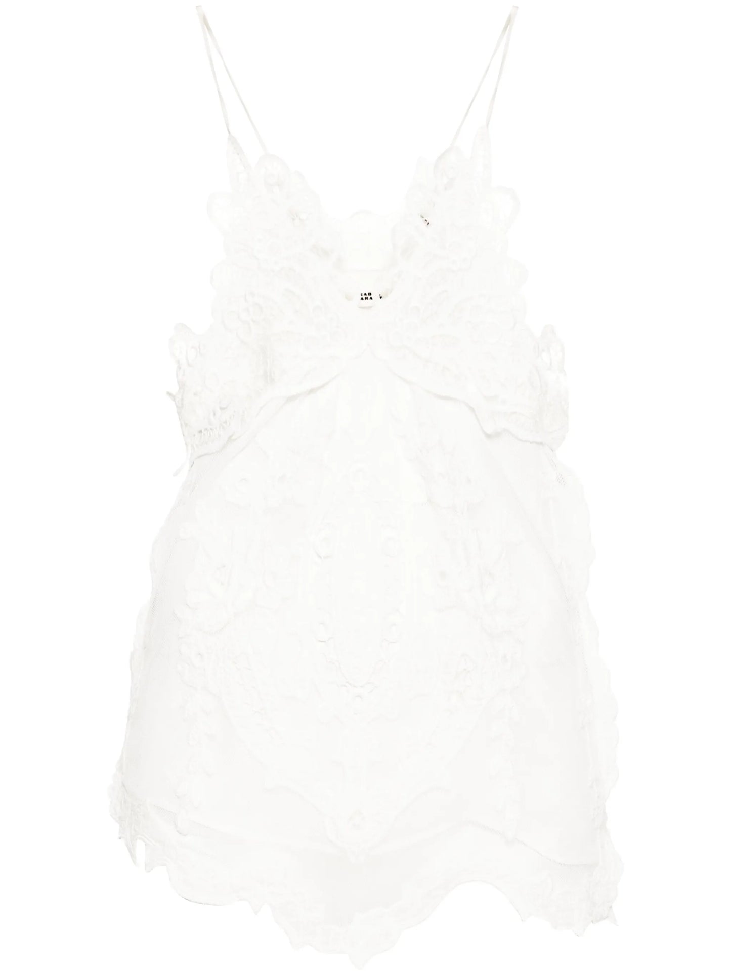 Victoria guipure-lace tank top