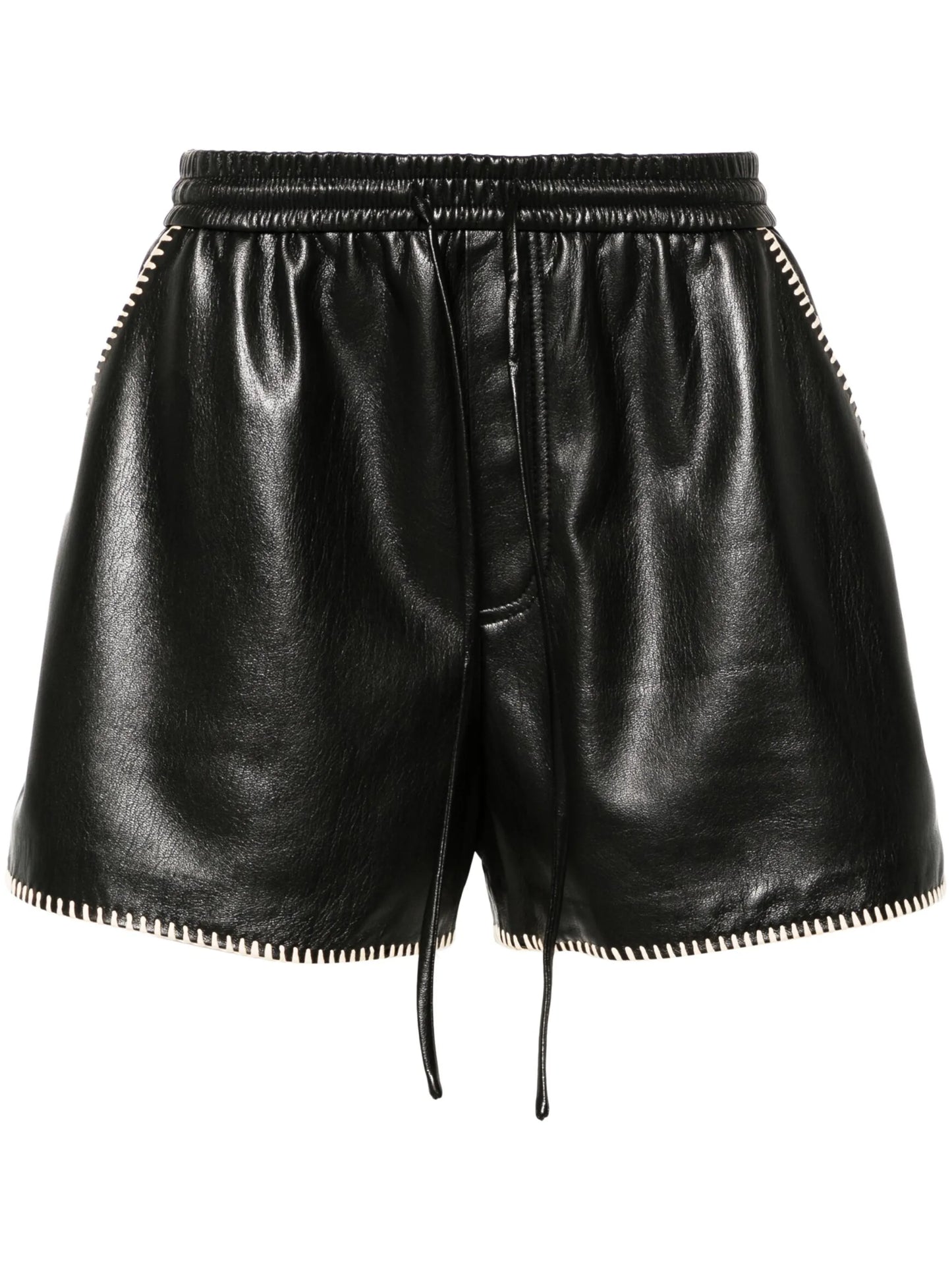 Okobor faux-leather shorts