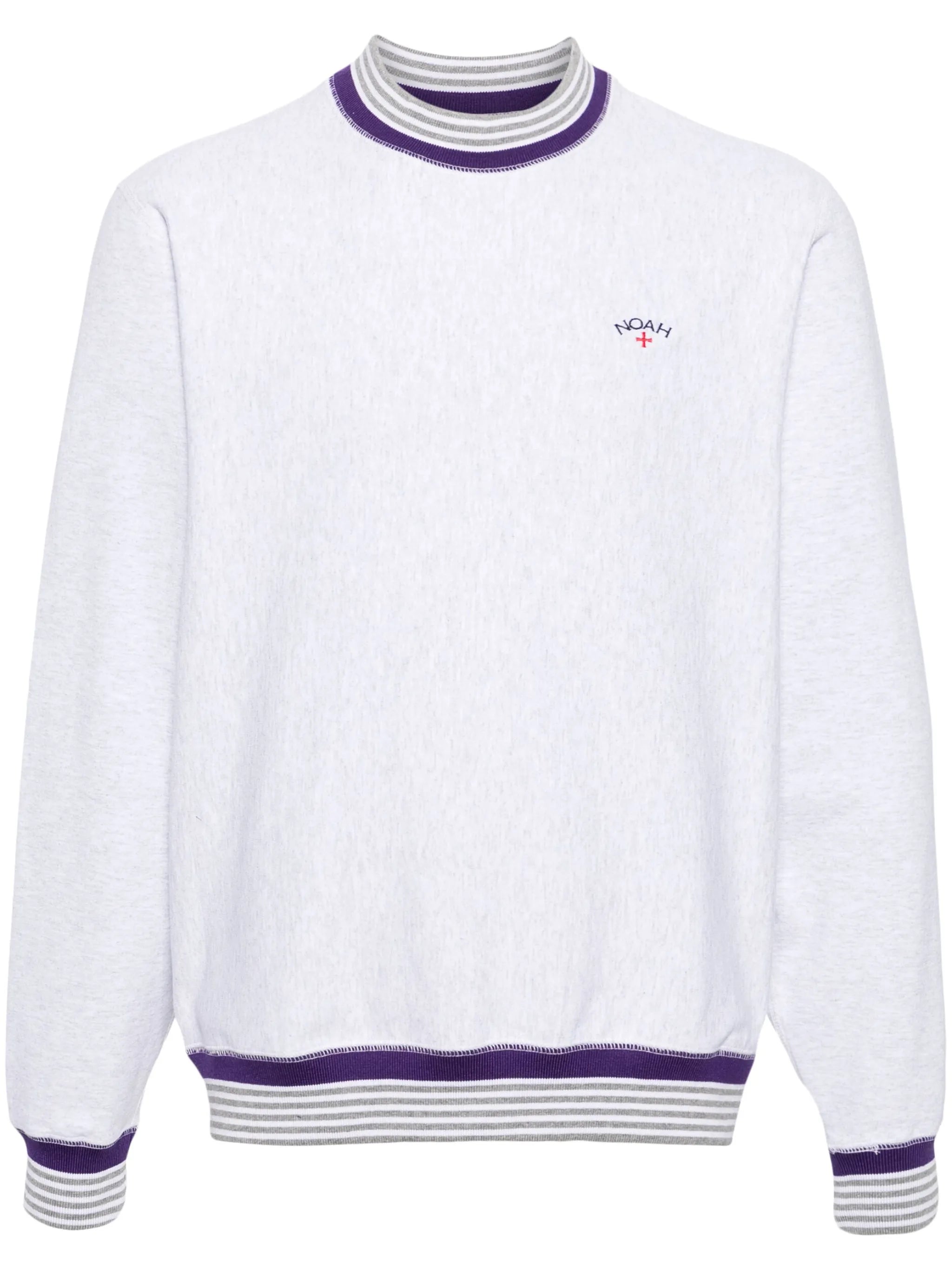 logo-embroidered cotton sweatshirt