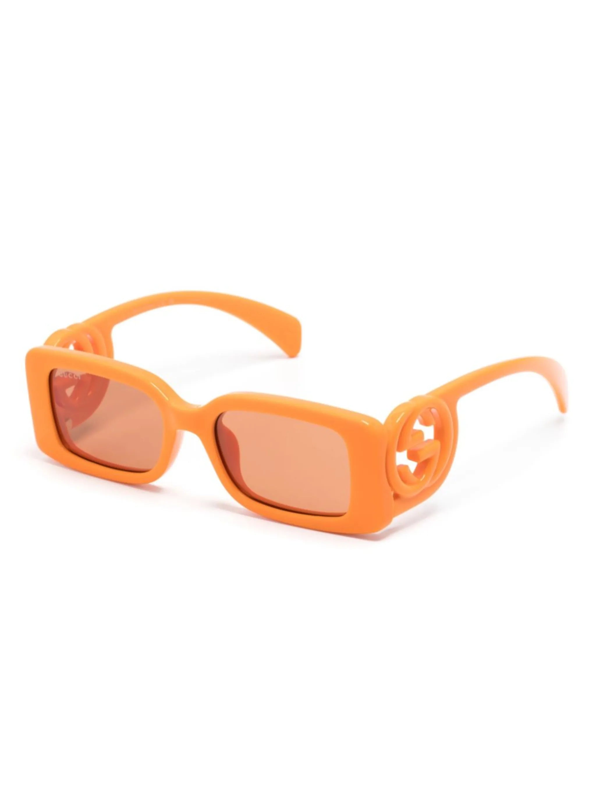 Interlocking G rectangle-frame sunglasses