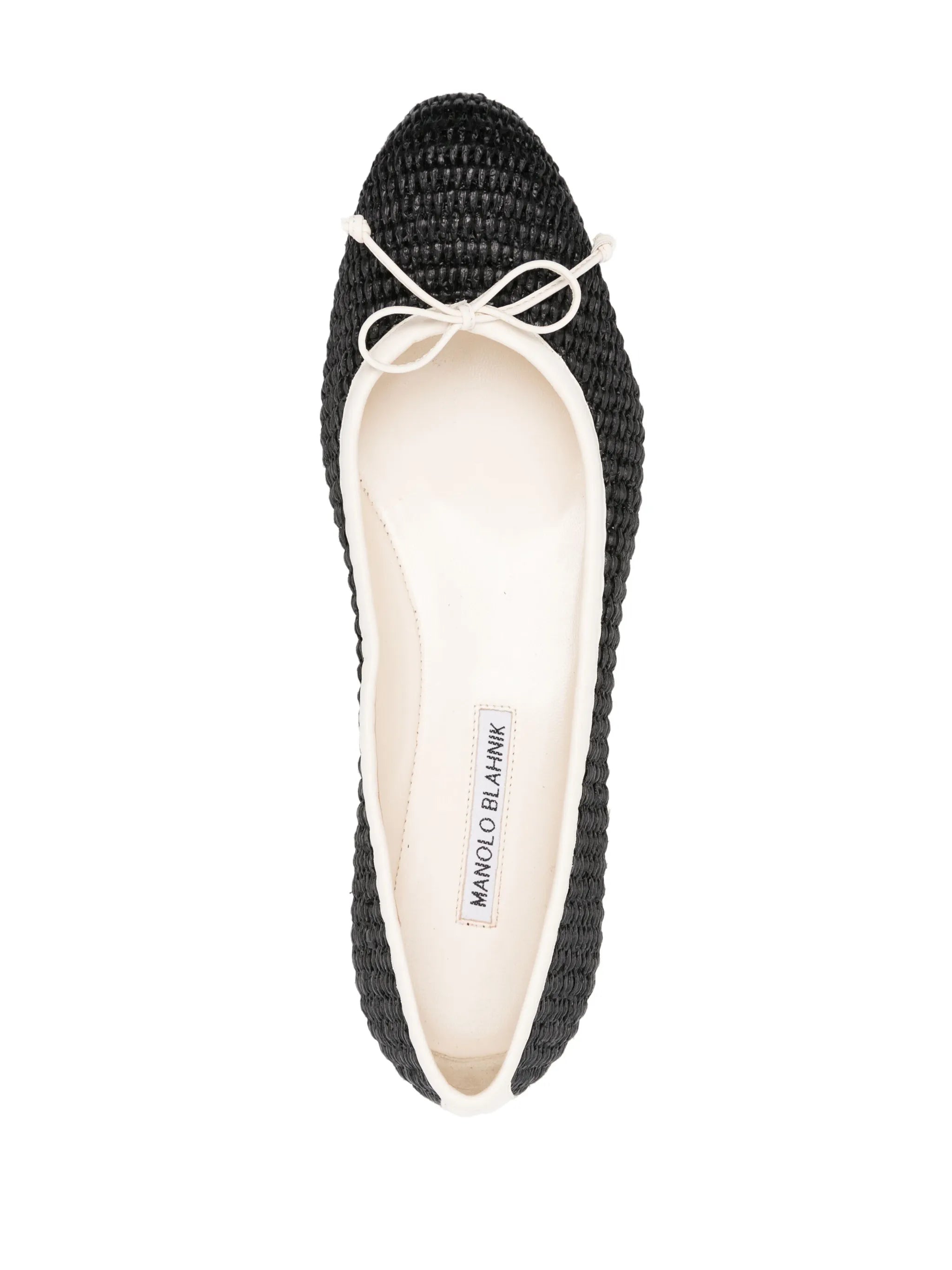 Veralli raffia ballerina shoes