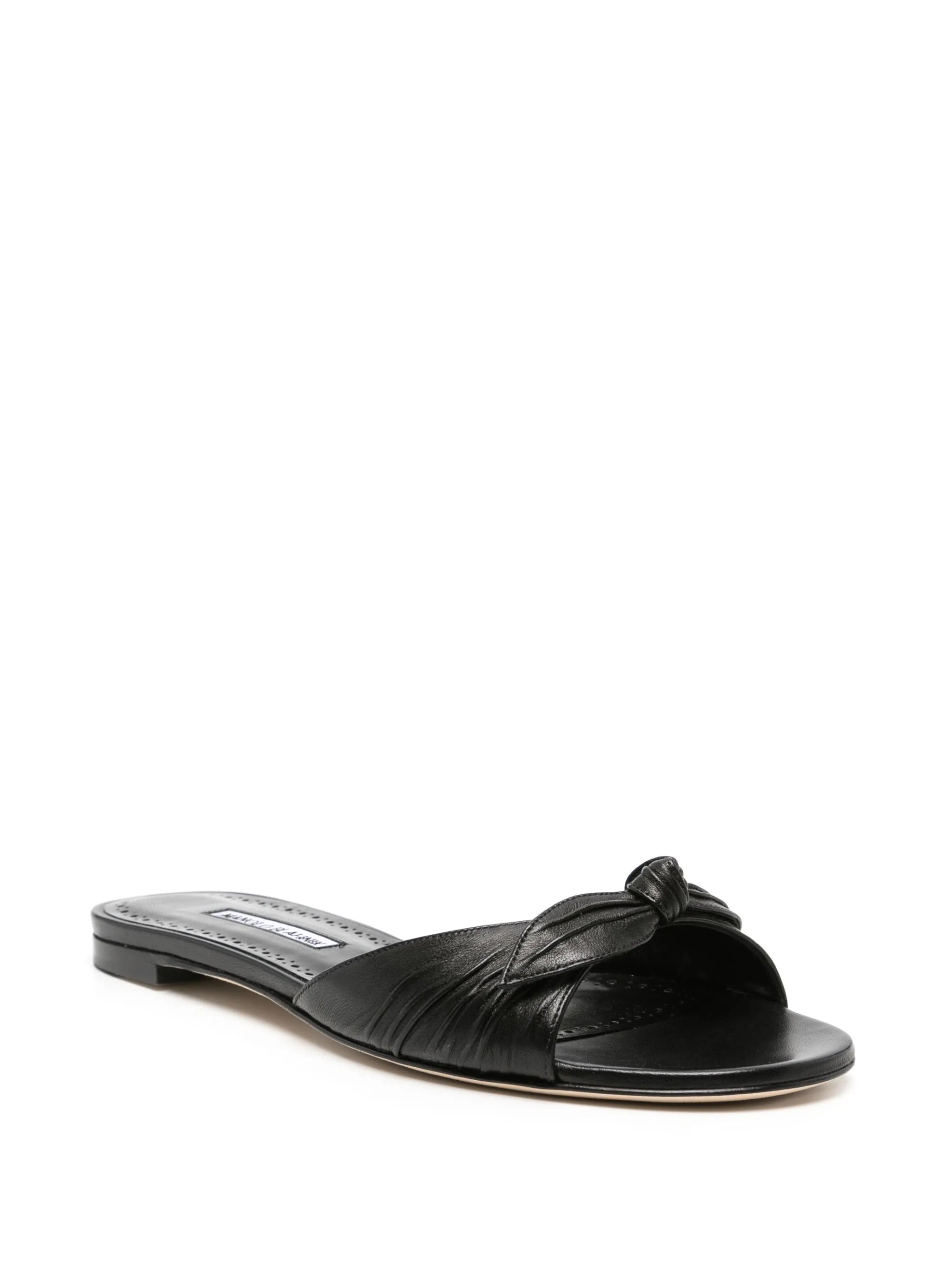 Lollo leather slides