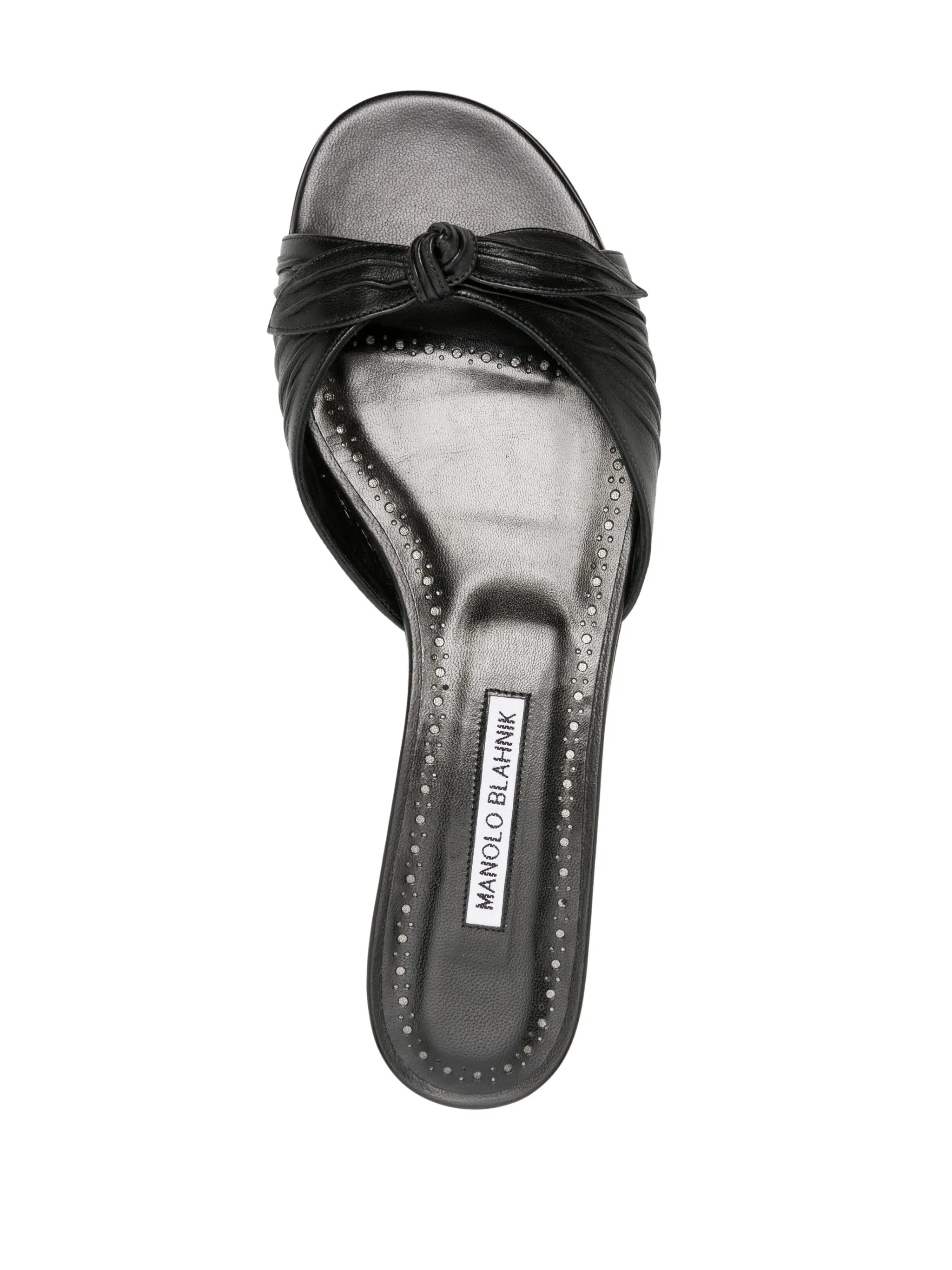 Lollo leather slides