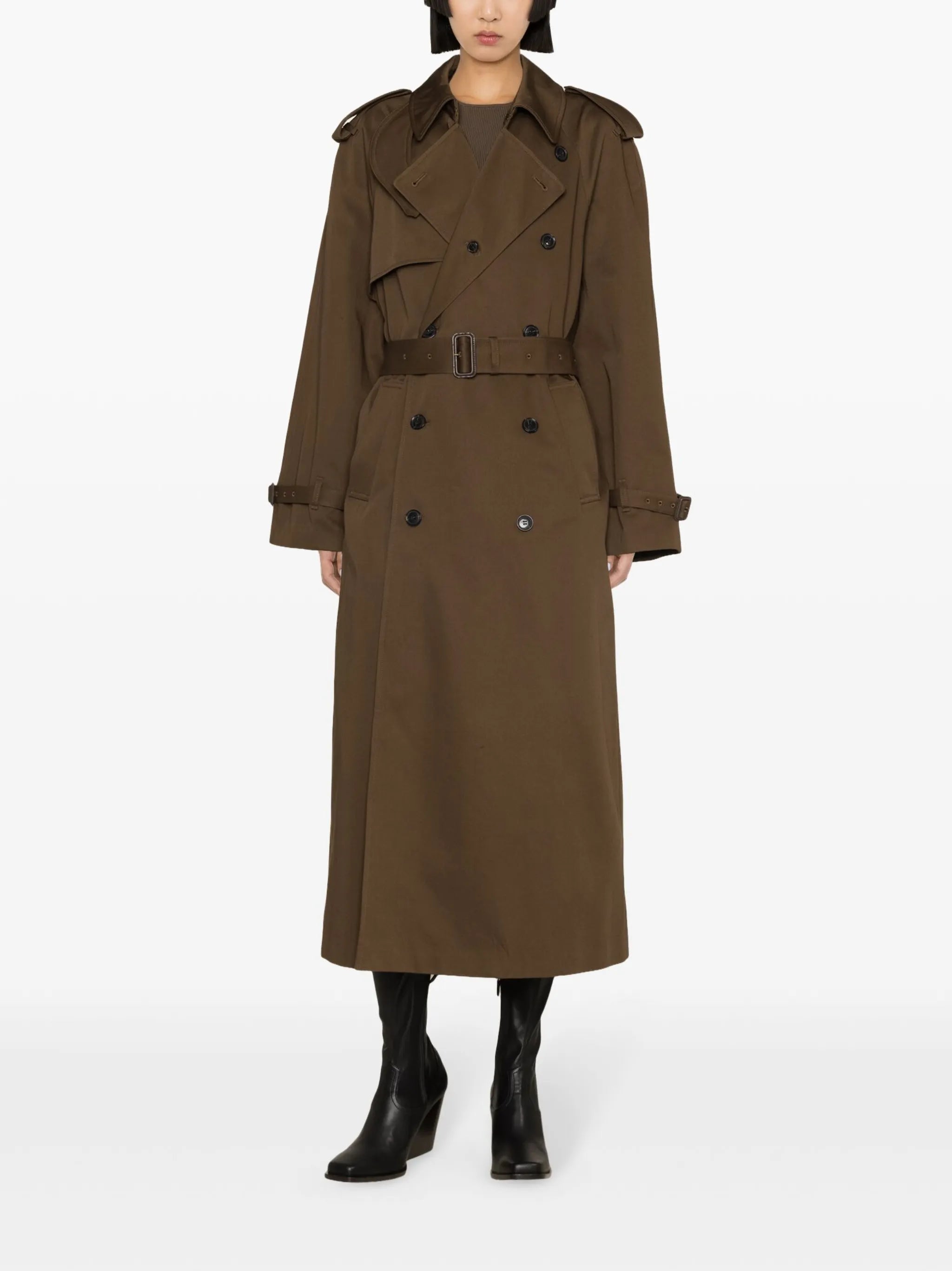 Classic wool trenchcoat