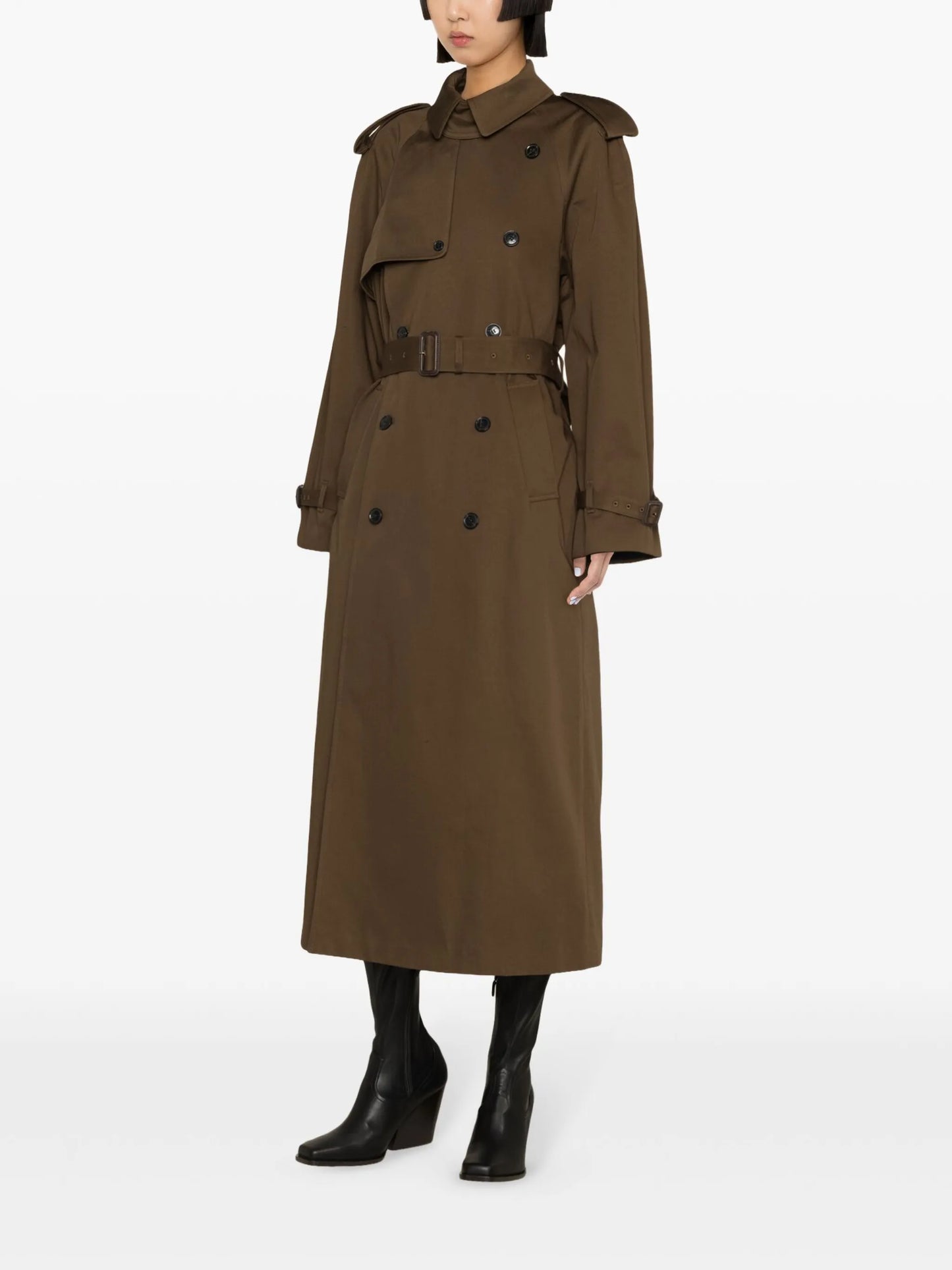 Classic wool trenchcoat