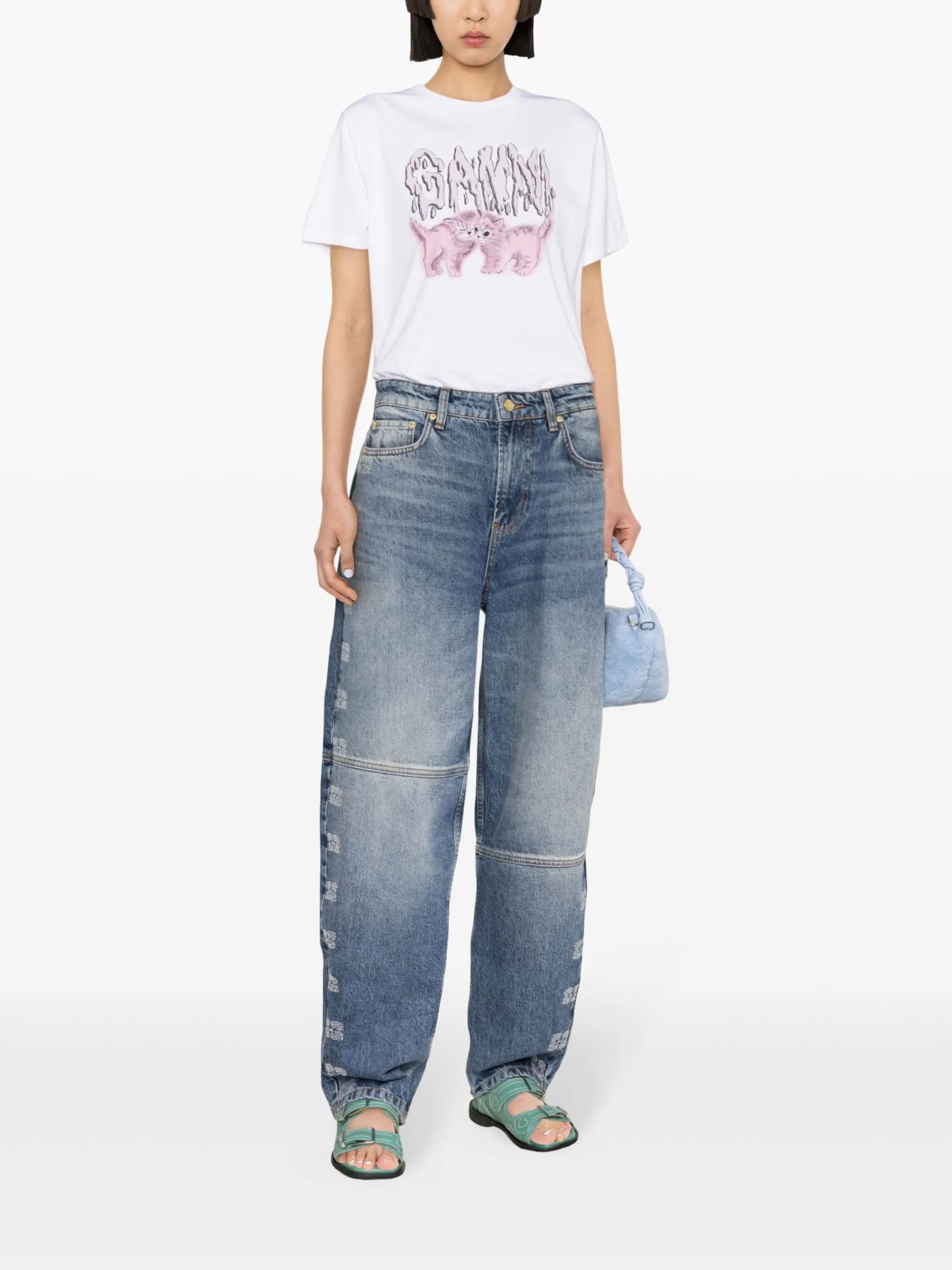 Stary high-rise tapered-leg jeans
