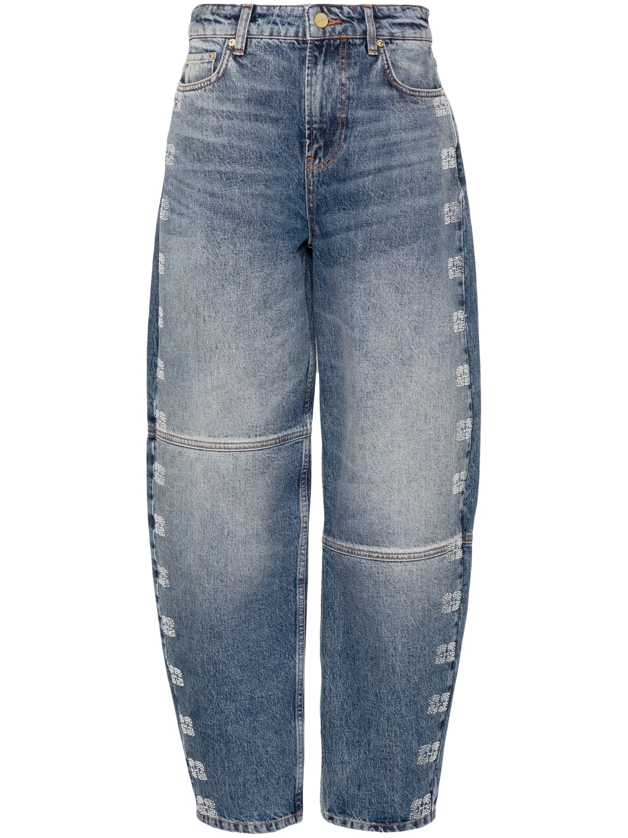 Stary high-rise tapered-leg jeans