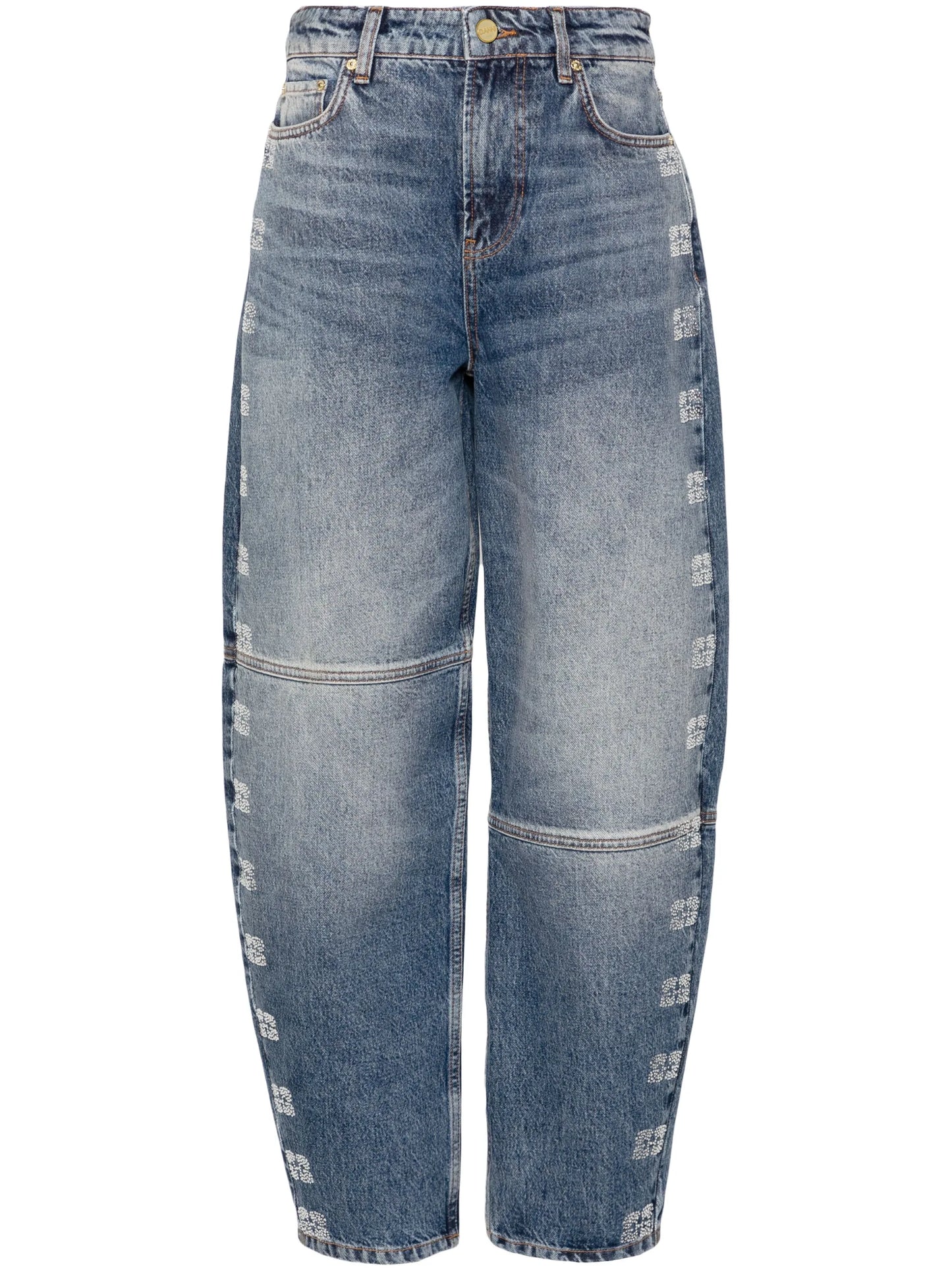 Stary high-rise tapered-leg jeans