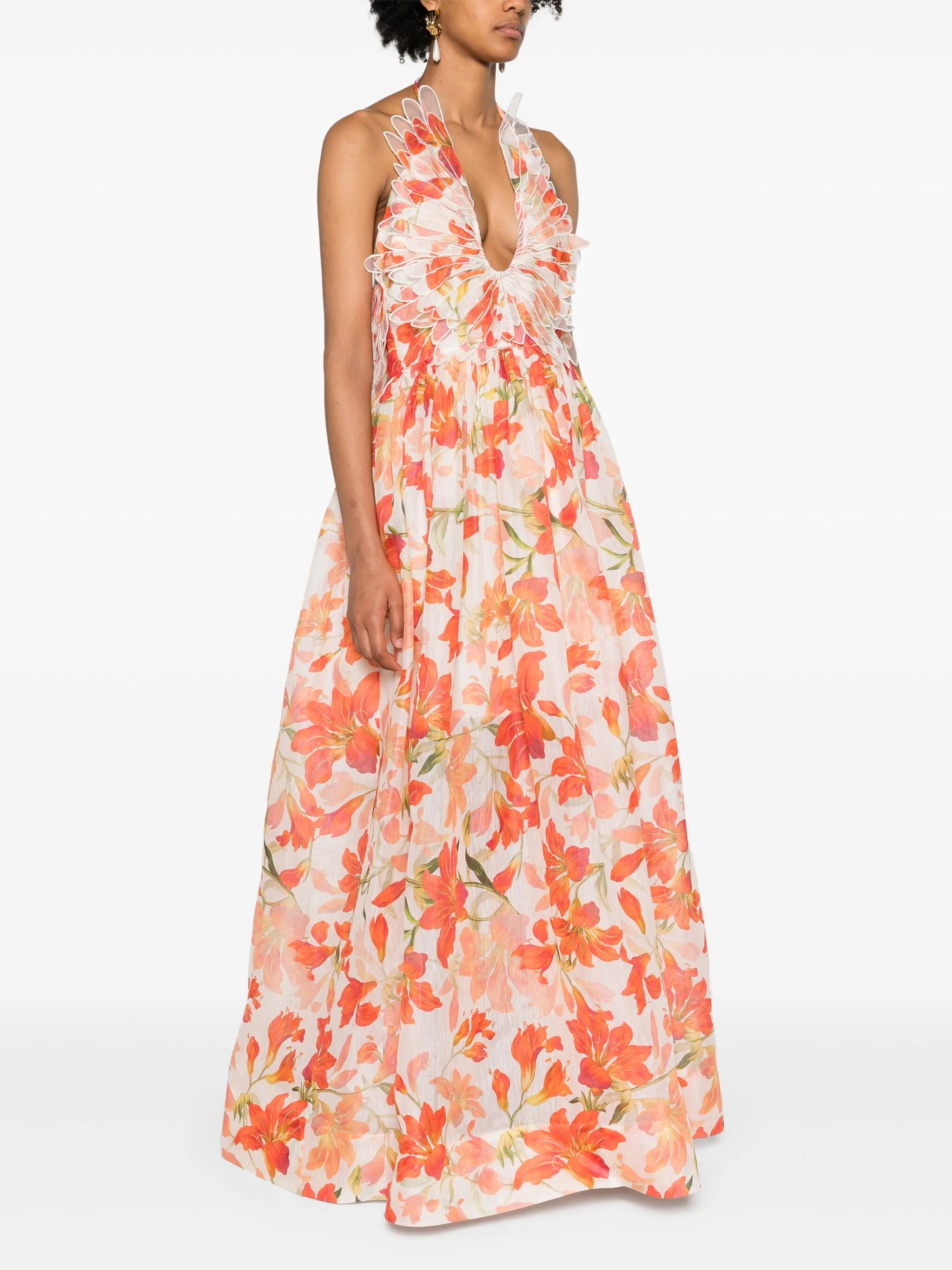 Tranquillity halterneck gown