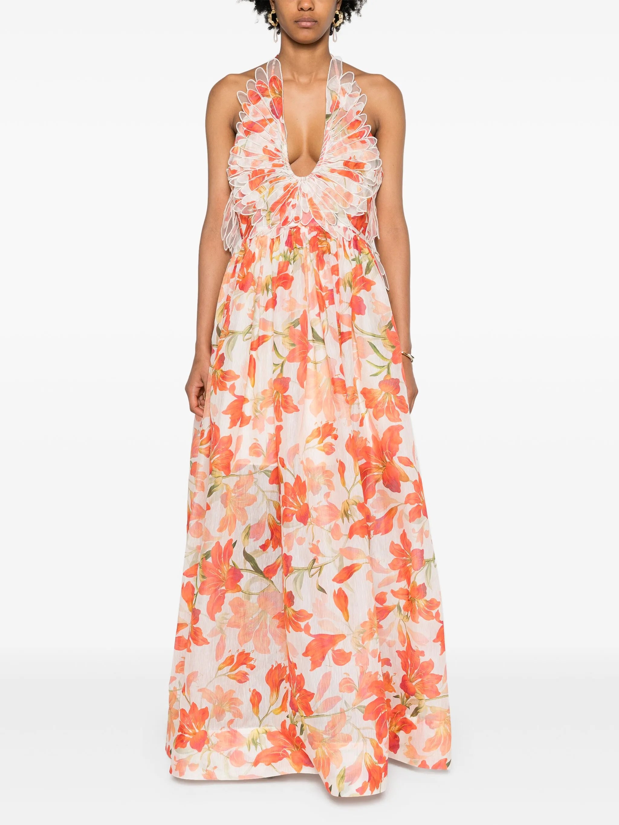 Tranquillity halterneck gown