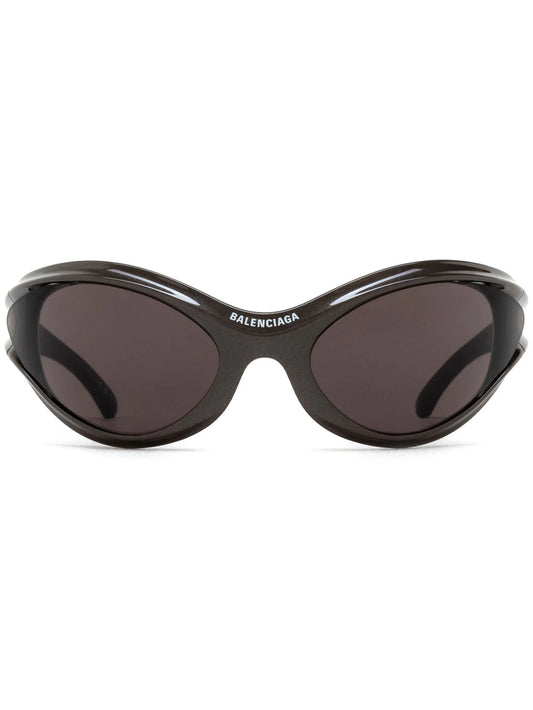 Dynamo Wrap oversized-frame sunglasses