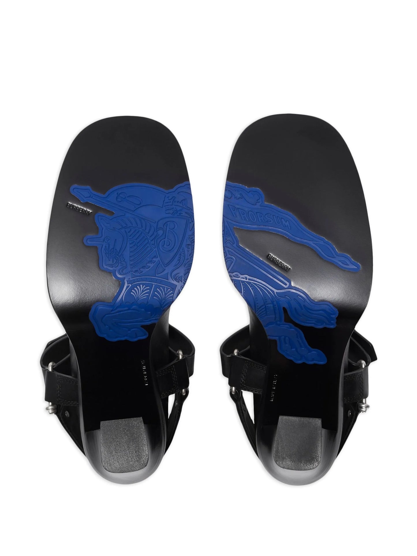 Stirrup 85mm leather pumps