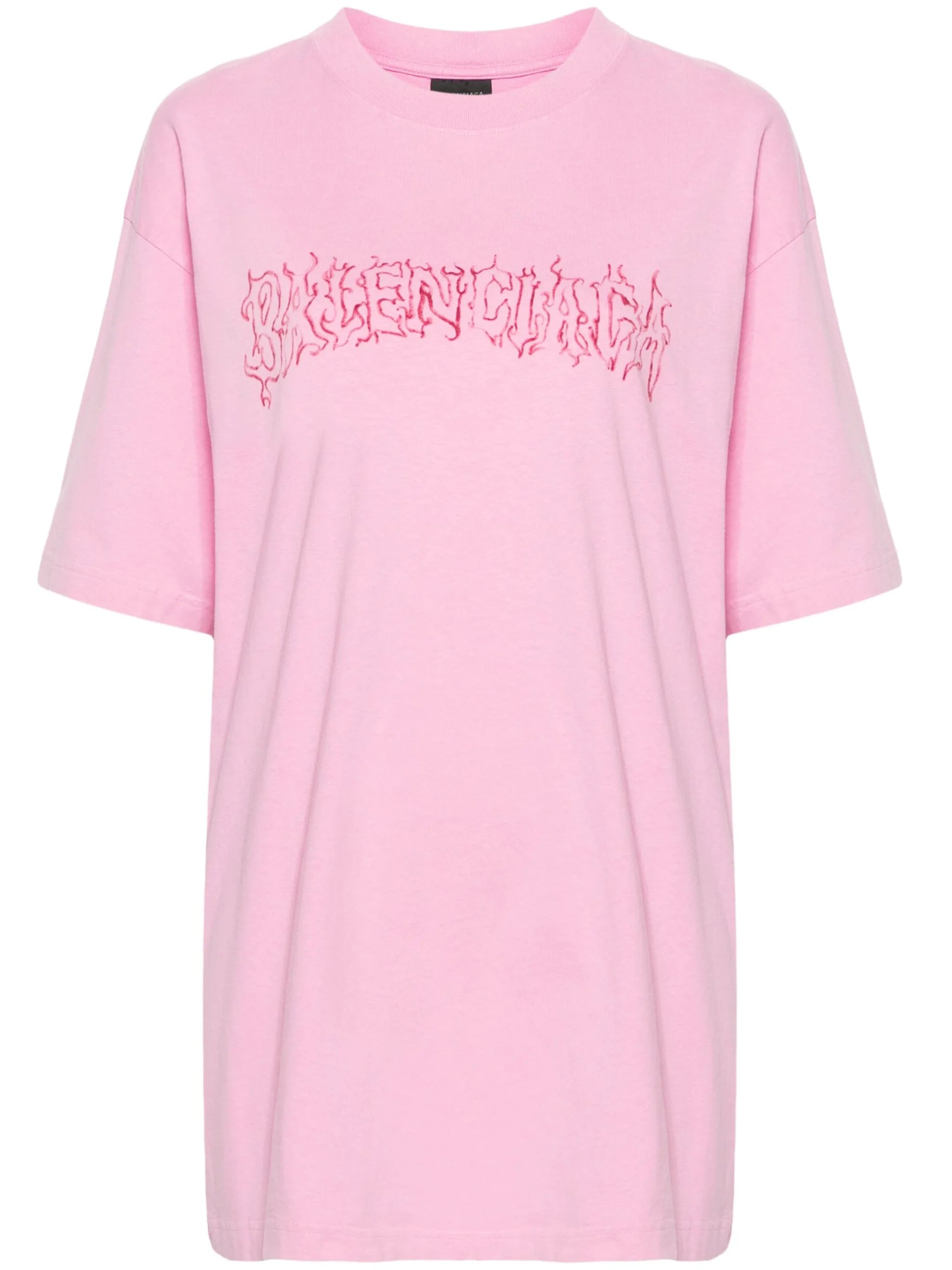 logo-print cotton T-shirt