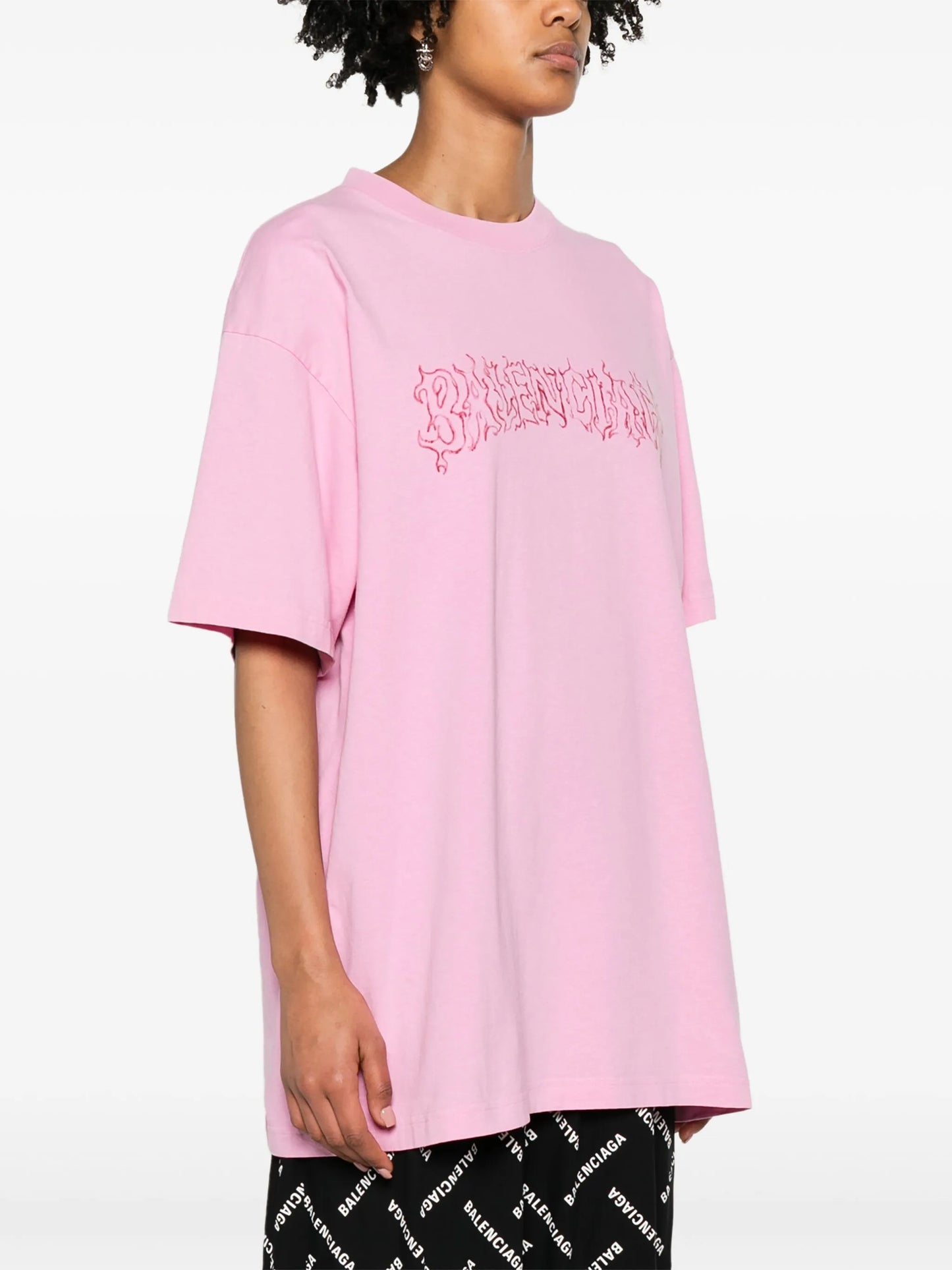logo-print cotton T-shirt