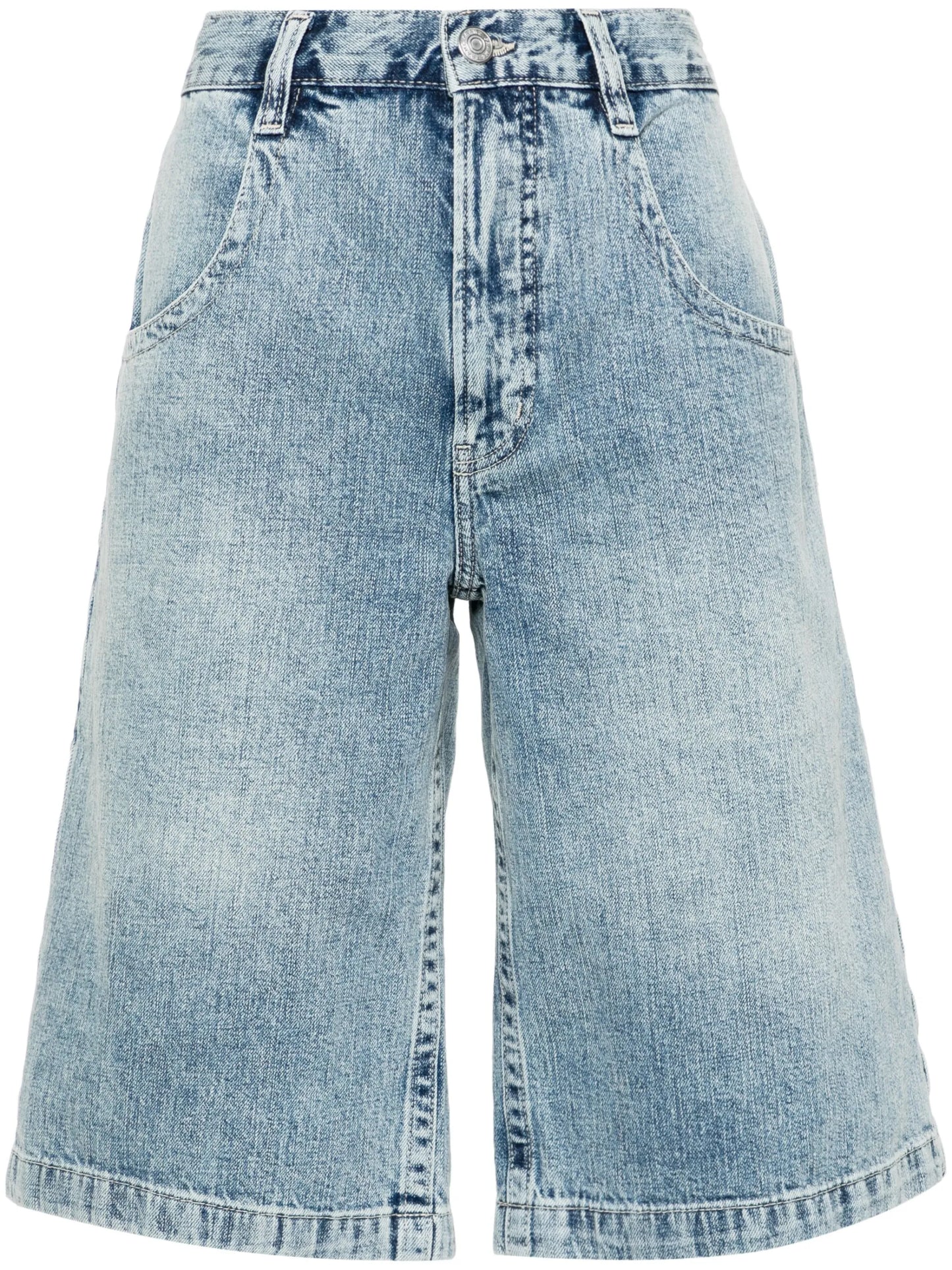 Skater denim shorts