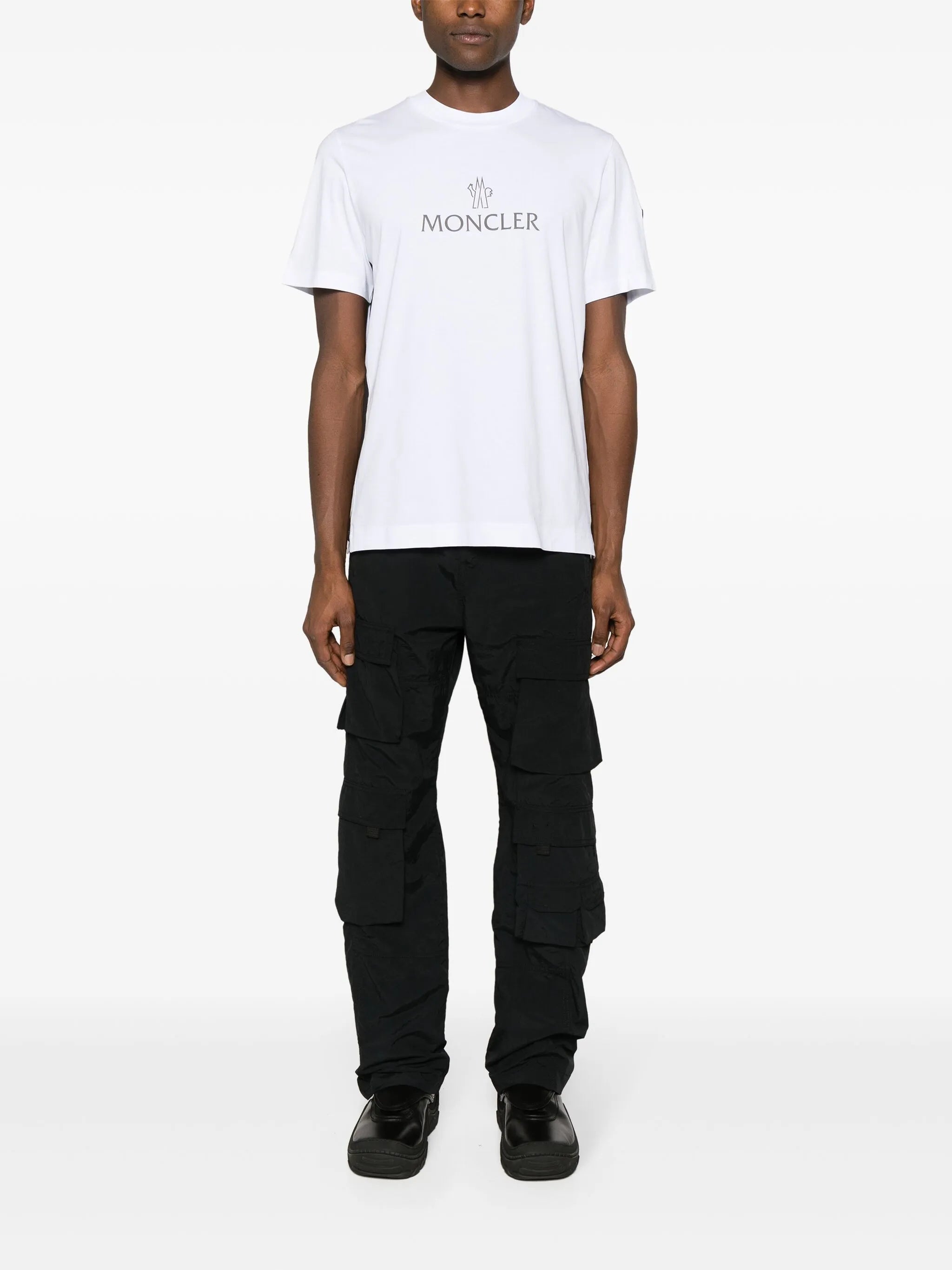 logo-print cotton T-shirt