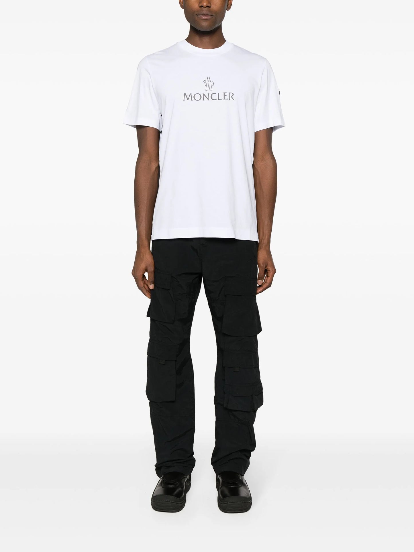logo-print cotton T-shirt