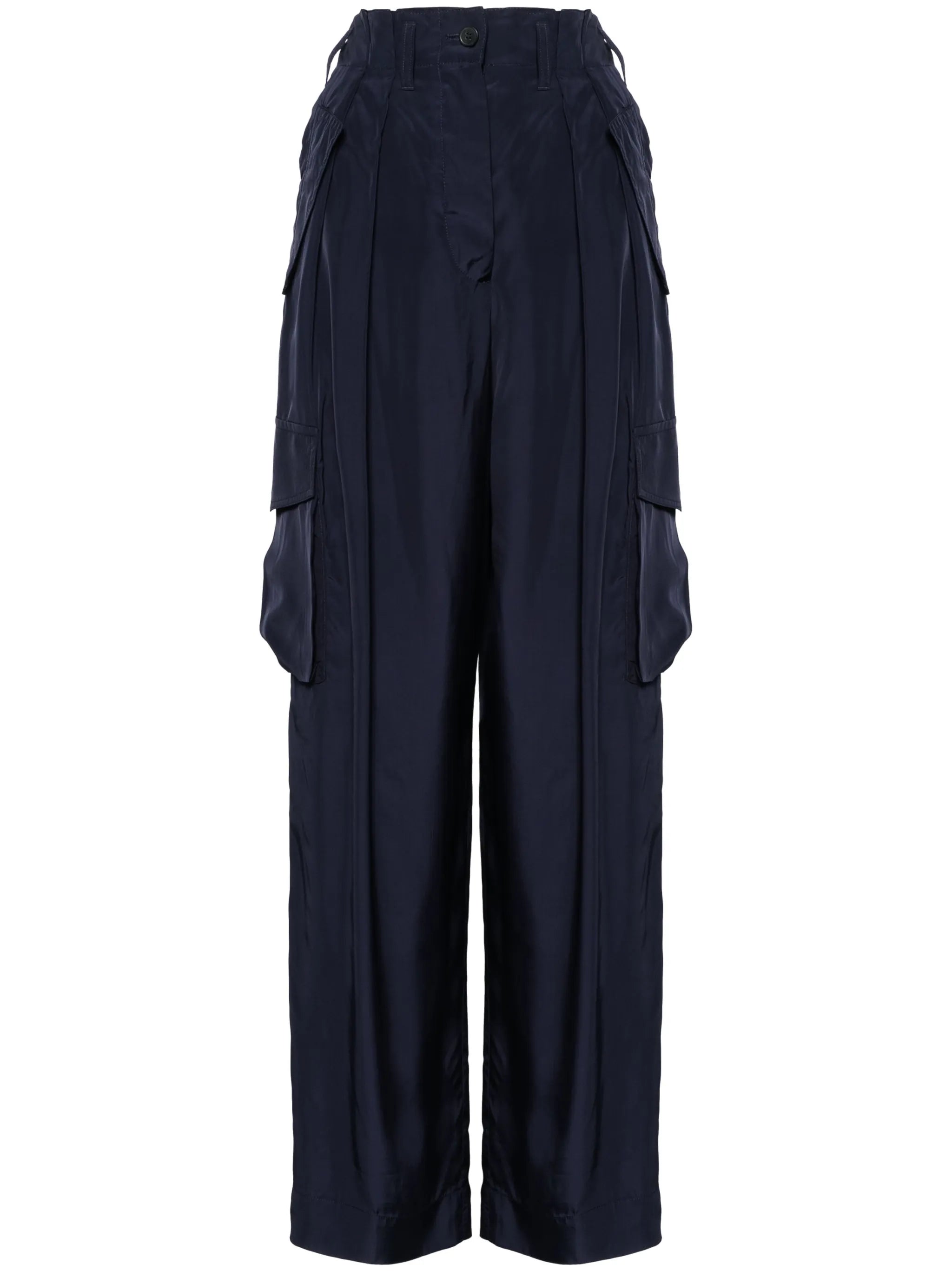 wide-leg cargo pants