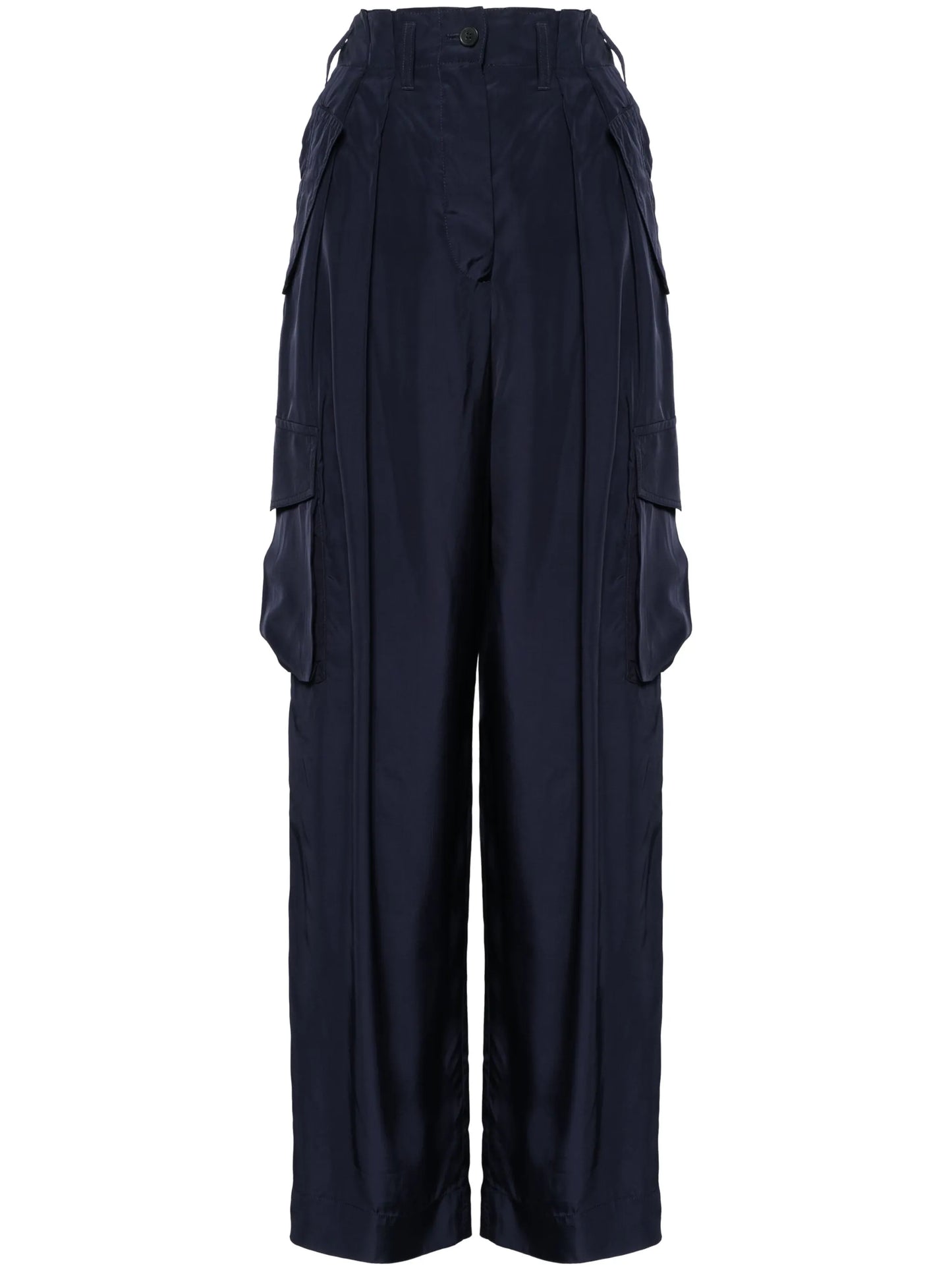 wide-leg cargo pants