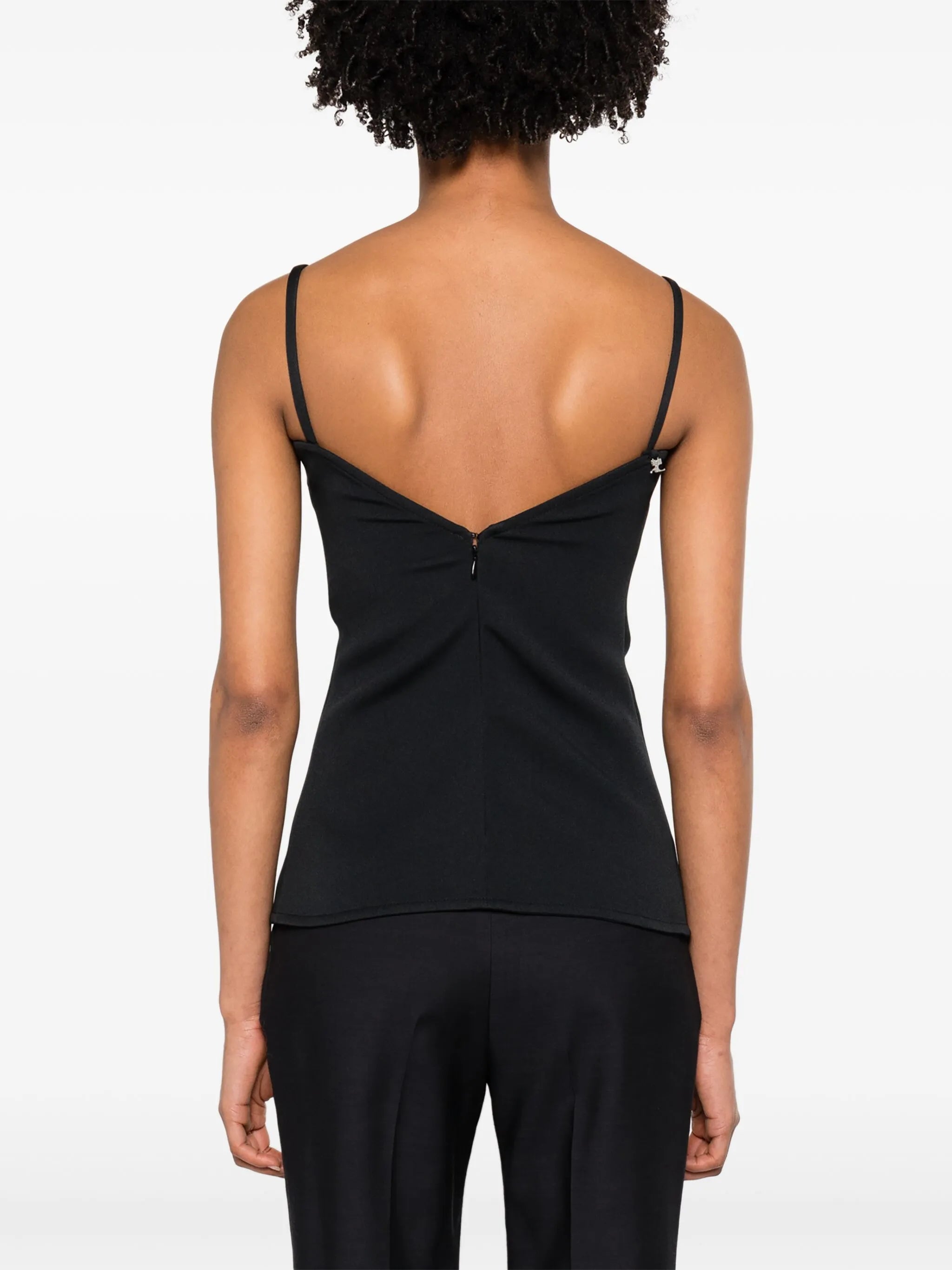 Ellipse twill top