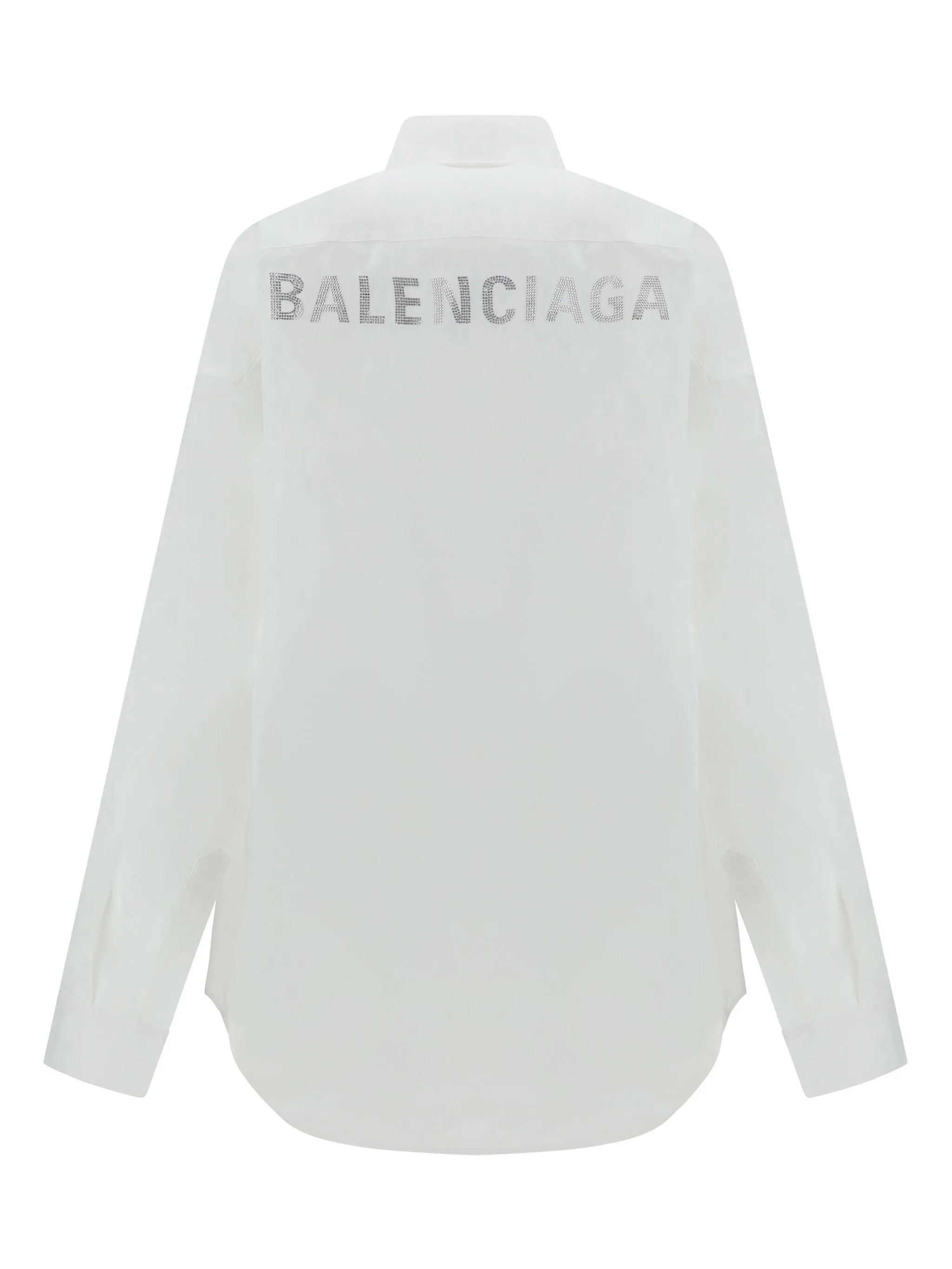 drop-shoulder cotton shirt