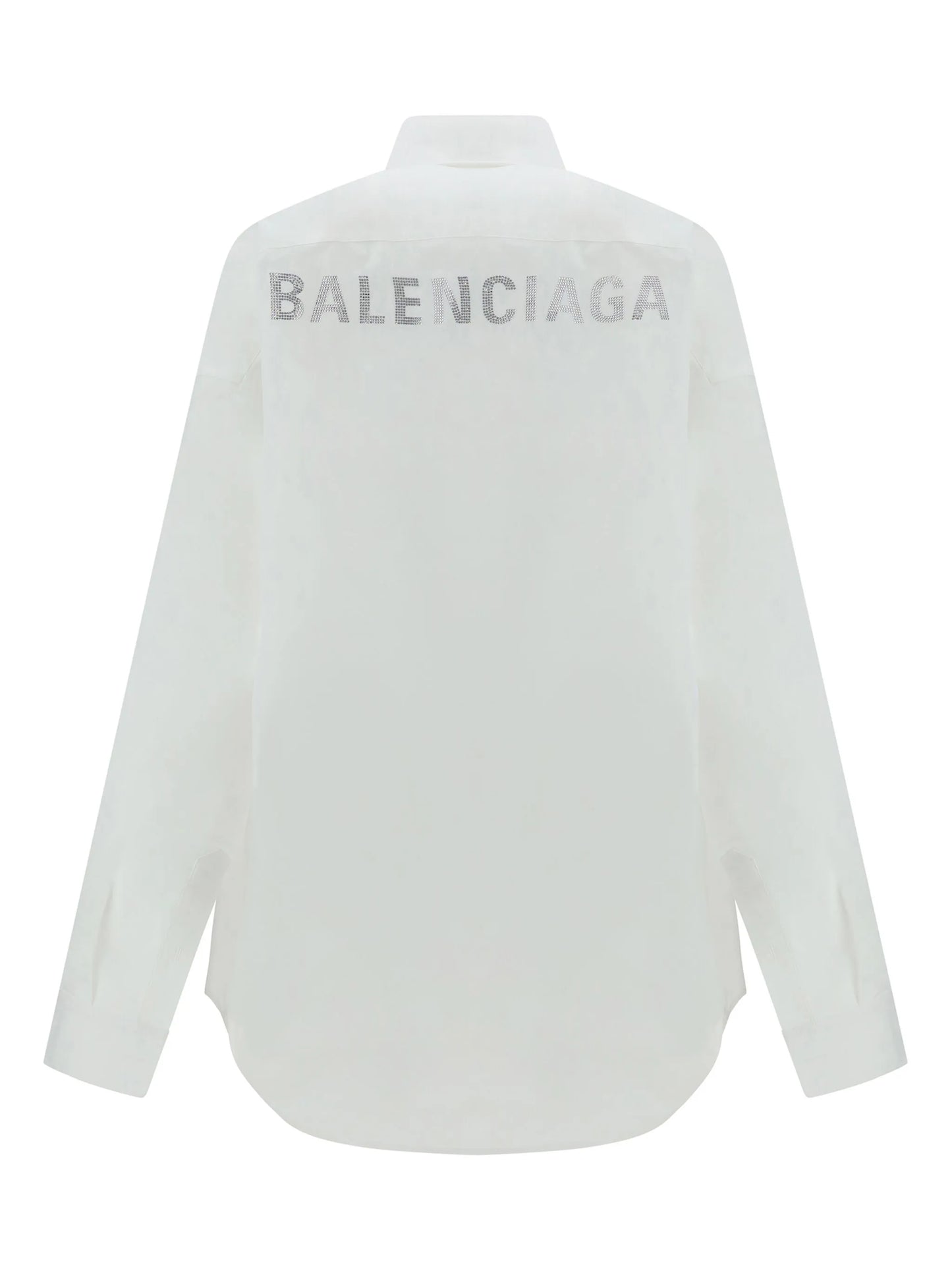 drop-shoulder cotton shirt