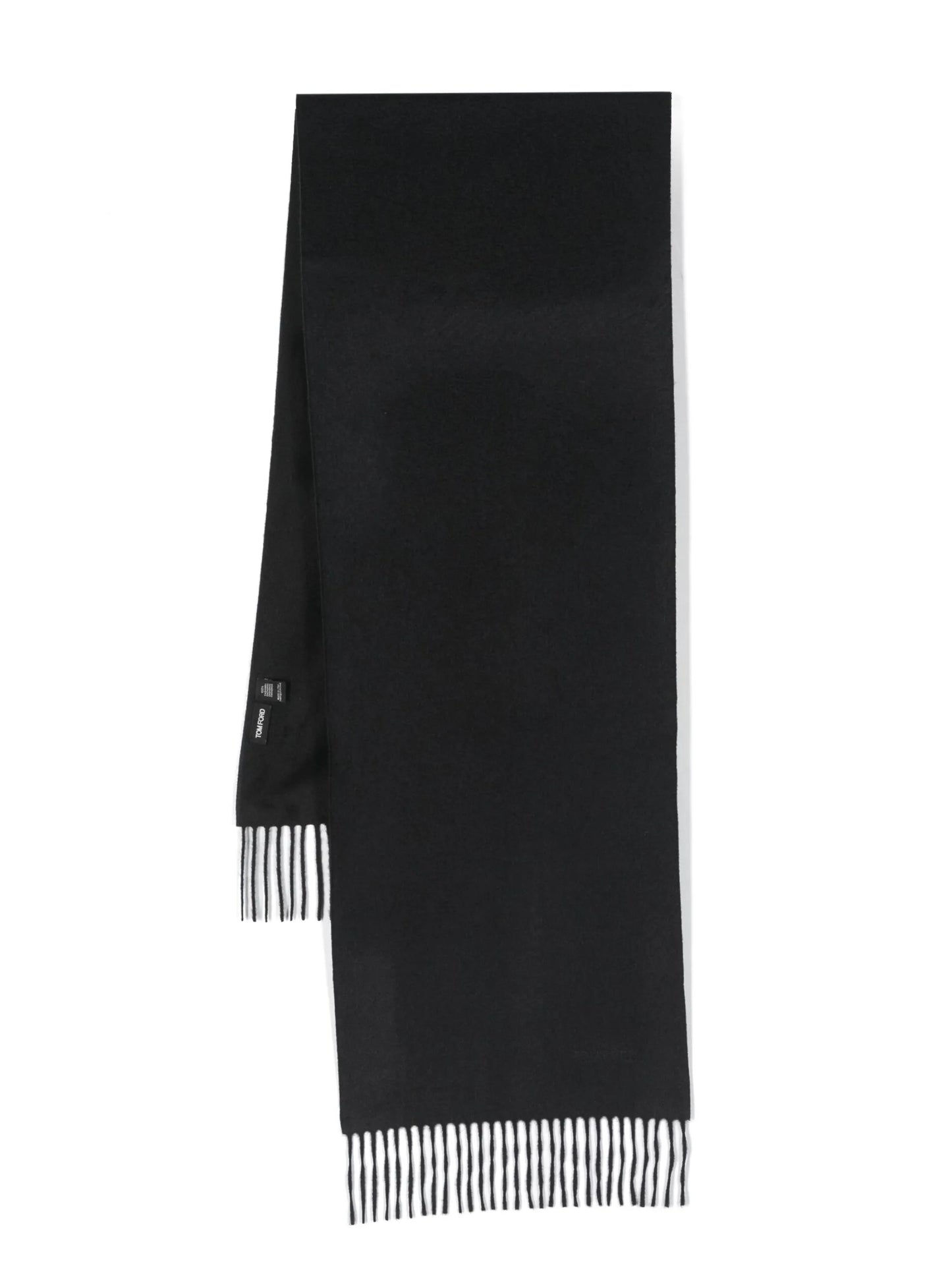 fringed cashmere scarf