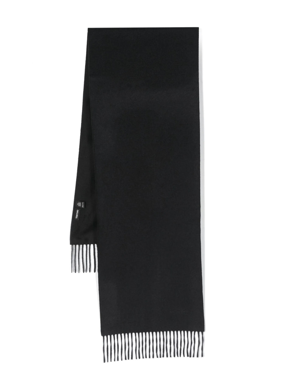 fringed cashmere scarf